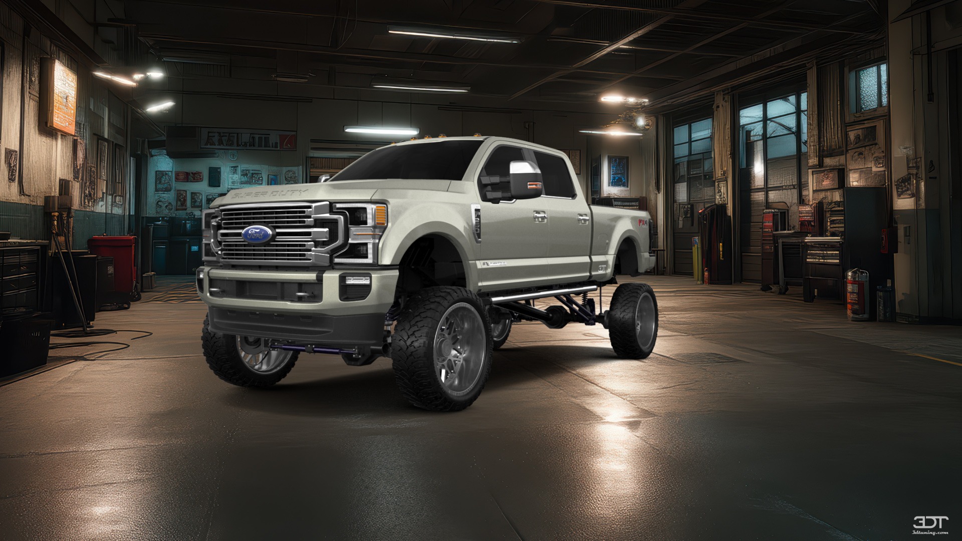Ford F-250 4 Door pickup truck 2021 tuning