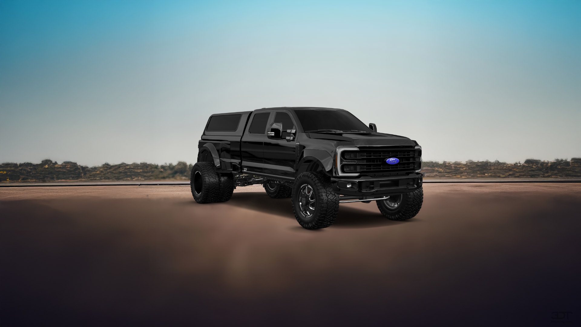 Ford F-350 DRW Crew Cab 4 Door pickup truck 2023 tuning