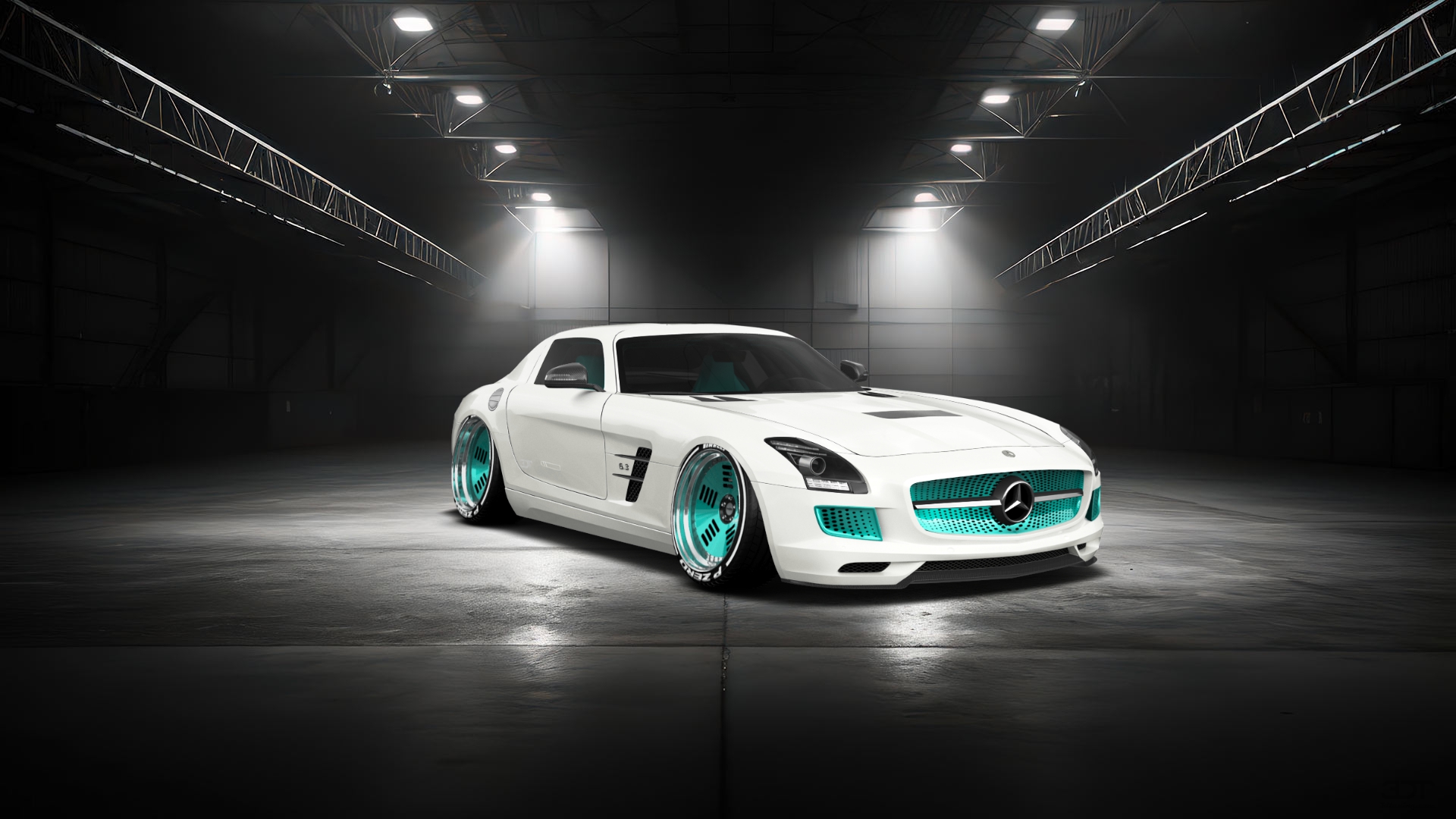 Mercedes SLS 2 Door Coupe 2011 tuning