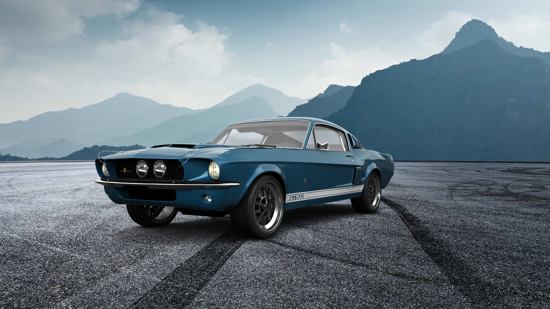 Mustang GT500 2 Door Coupe 1968
