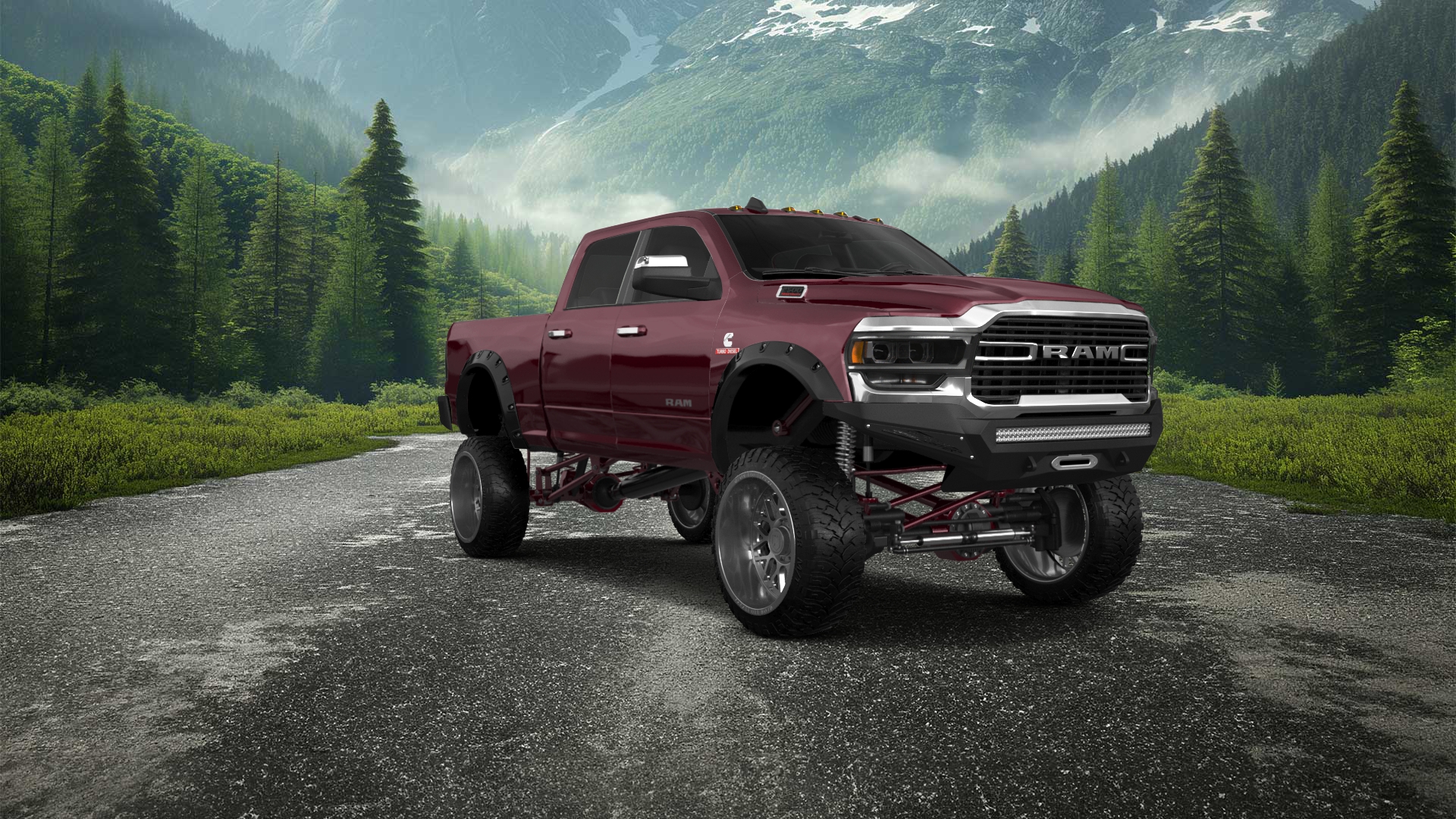 Dodge Ram 2500 4 Door pickup truck 2020