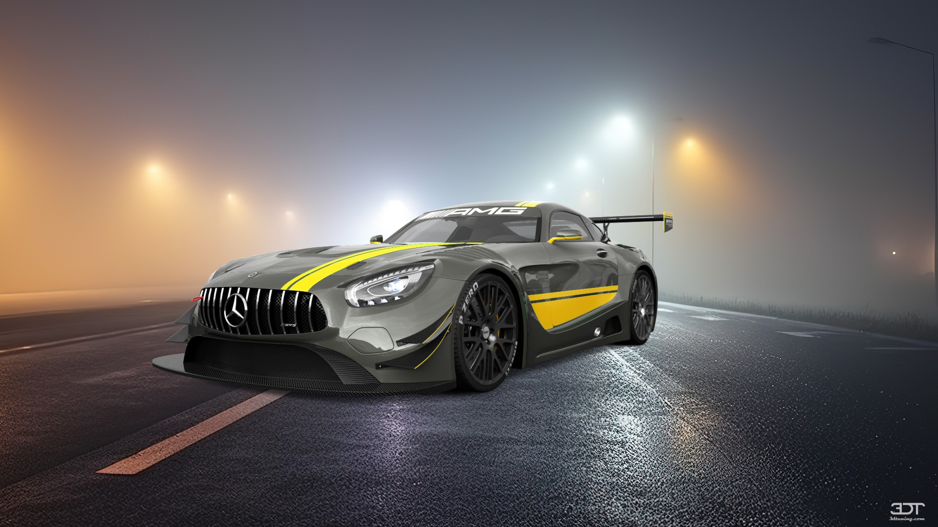 Mercedes AMG GT 2 door fastback coupe 2016