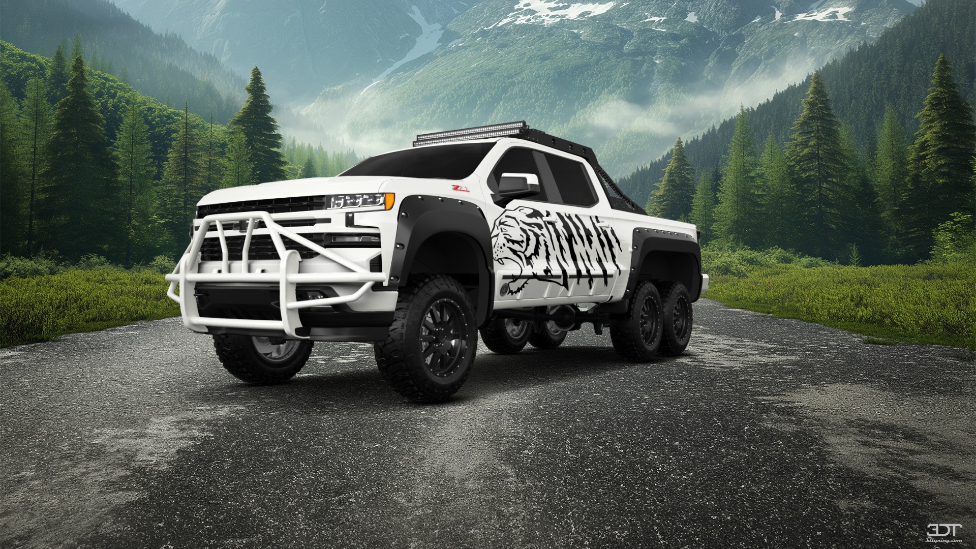 Chevrolet Silverado Hennessey Goliath 6X6 Truck 2020 tuning