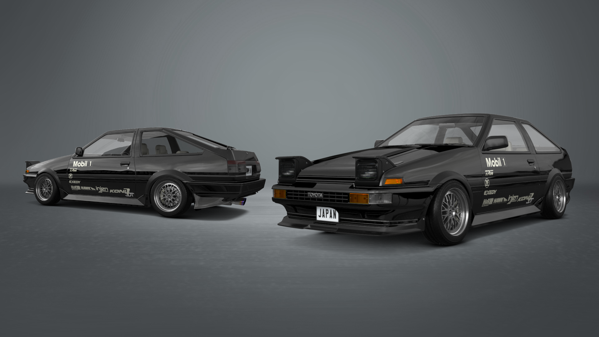 Toyota AE86 3 Door Hatchback 1985 tuning
