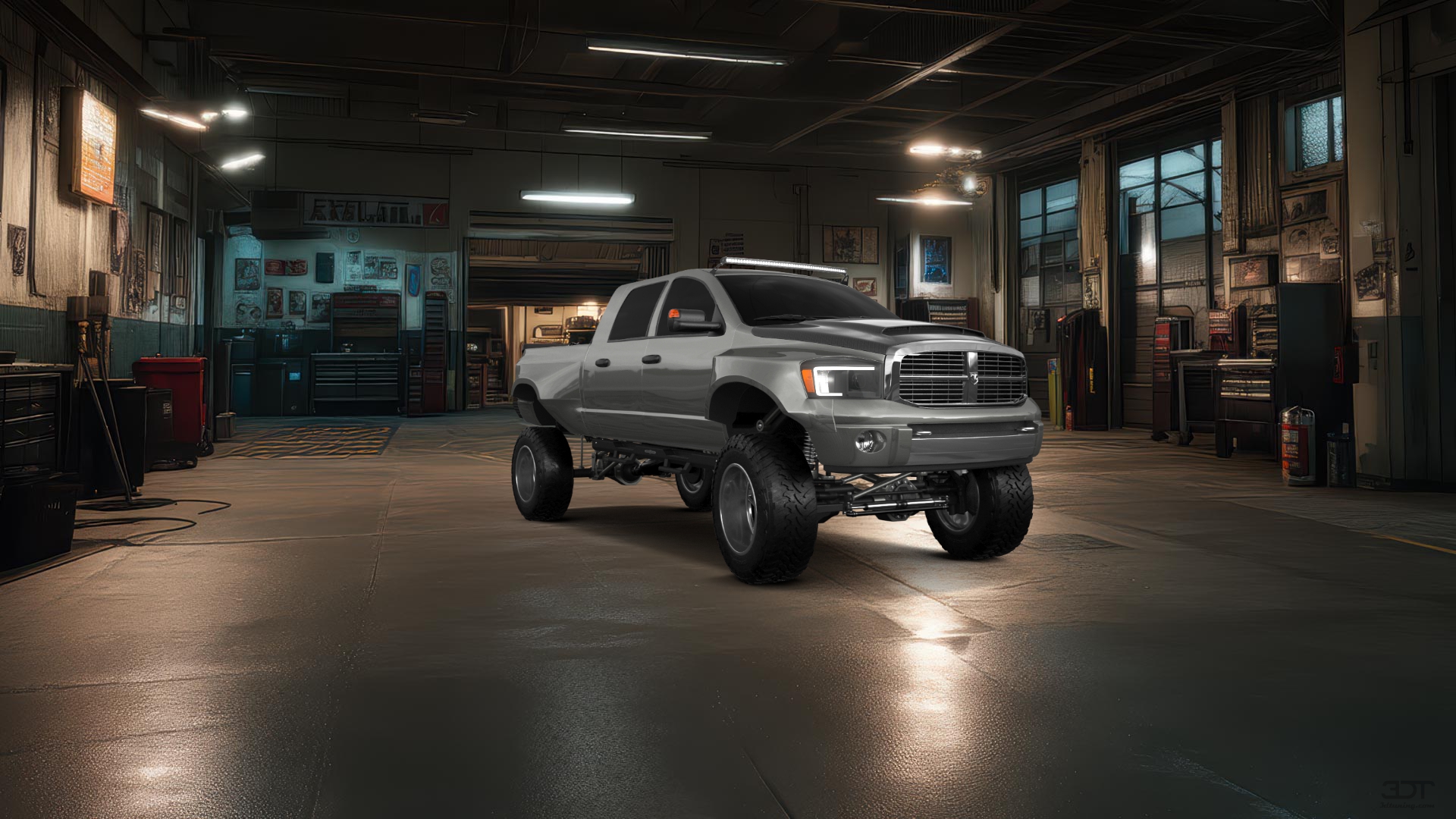 Dodge Ram 2500 4 Door pickup truck 2007 tuning