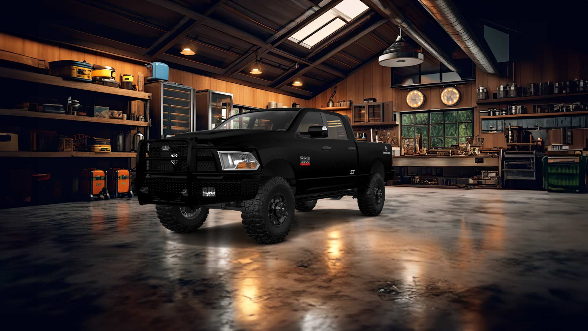 Dodge Ram 2500 4 Door Truck 2014