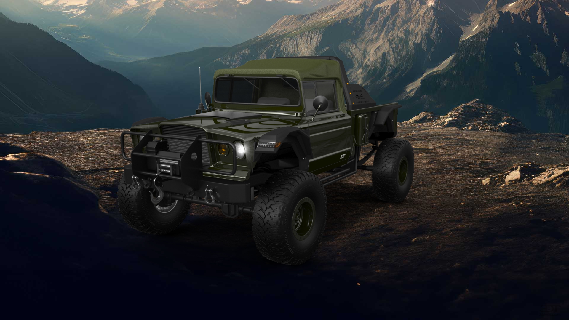 Jeep Kaiser M715 2 Door pickup truck 1968