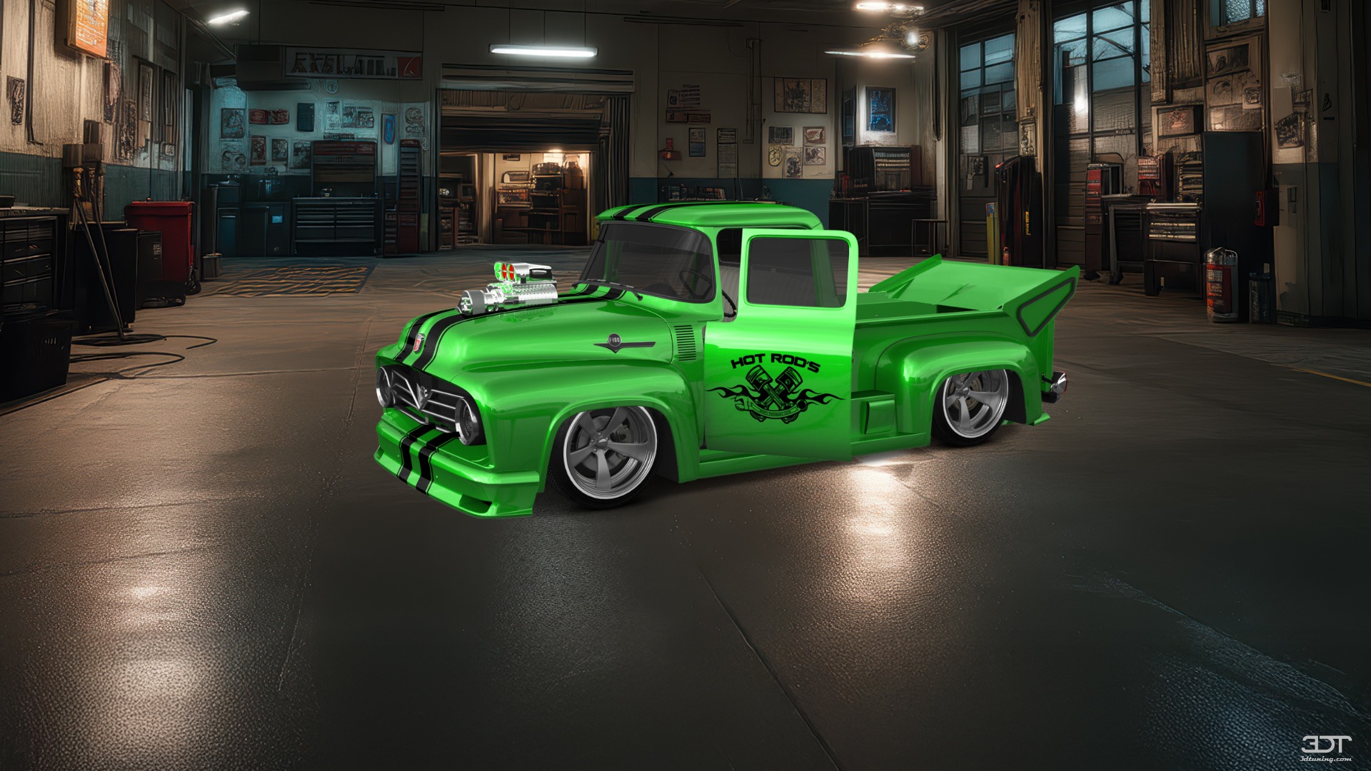Ford F-100 2 Door truck 1956 Images