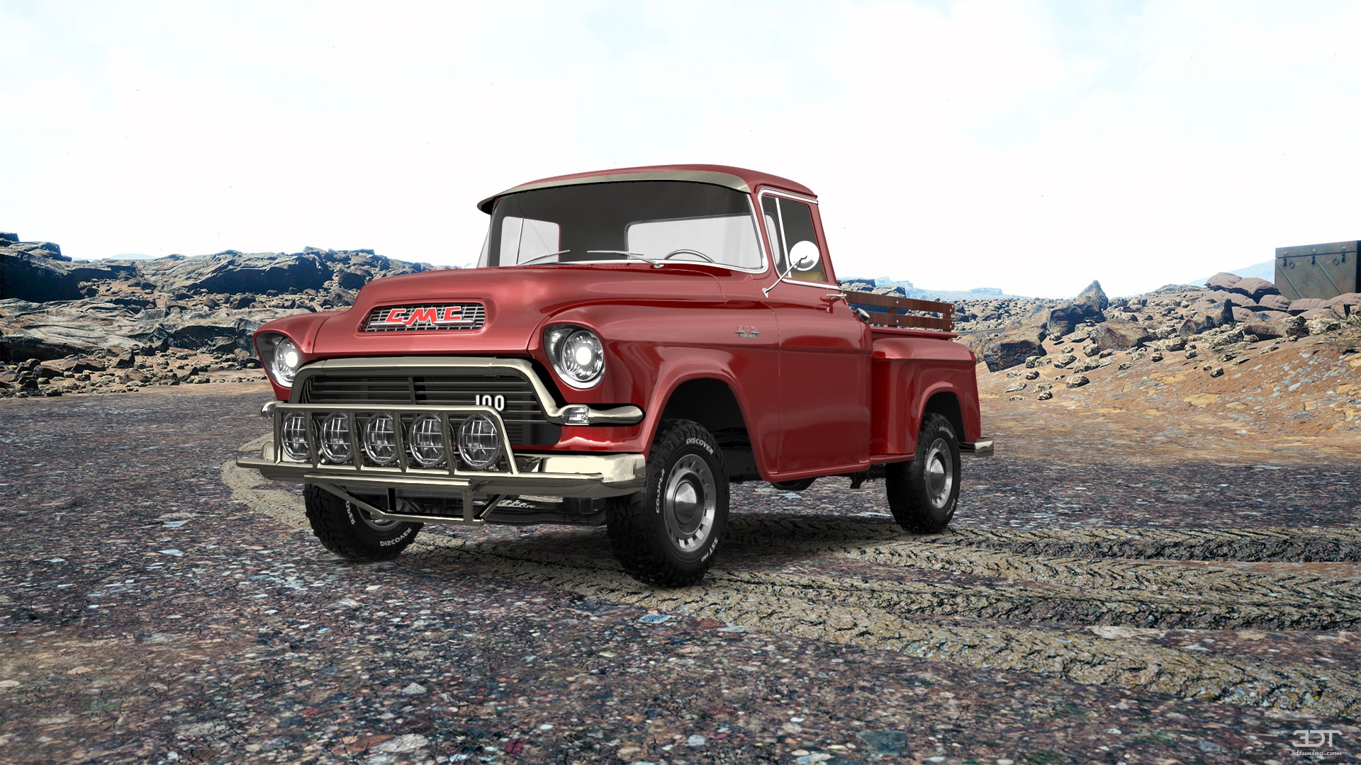 GMC 100 Stepside 2 Door pickup truck 1957