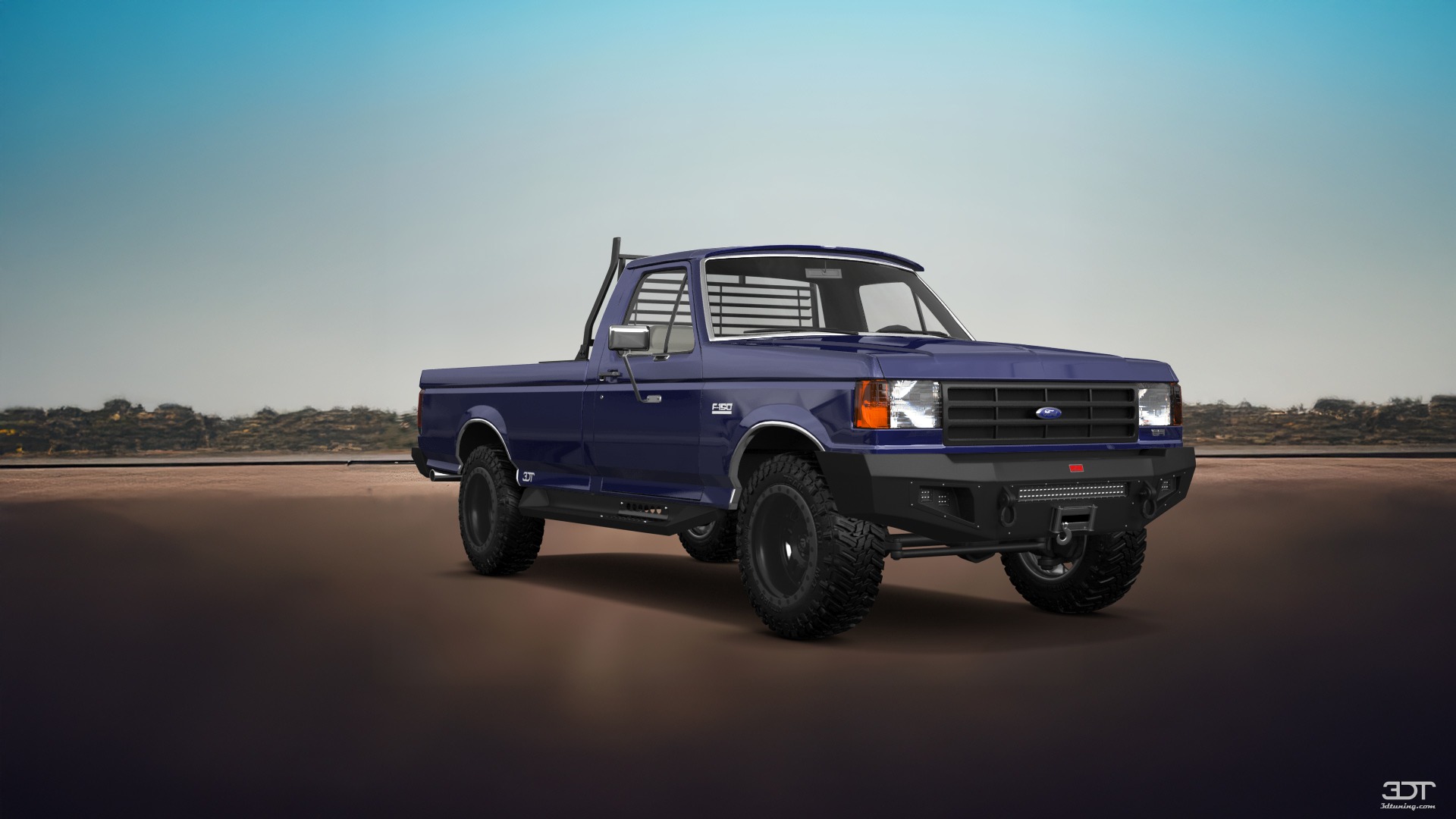 Ford F-150 2 Door pickup truck 1987 tuning