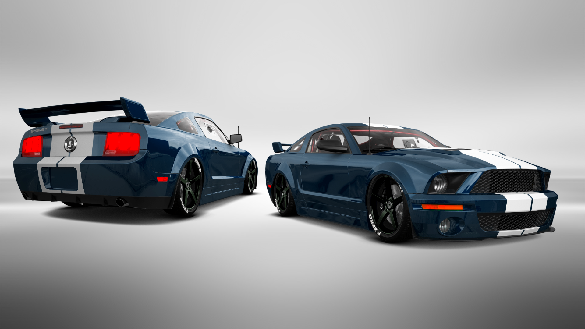 Ford Mustang 2 Door Coupe 2006 tuning