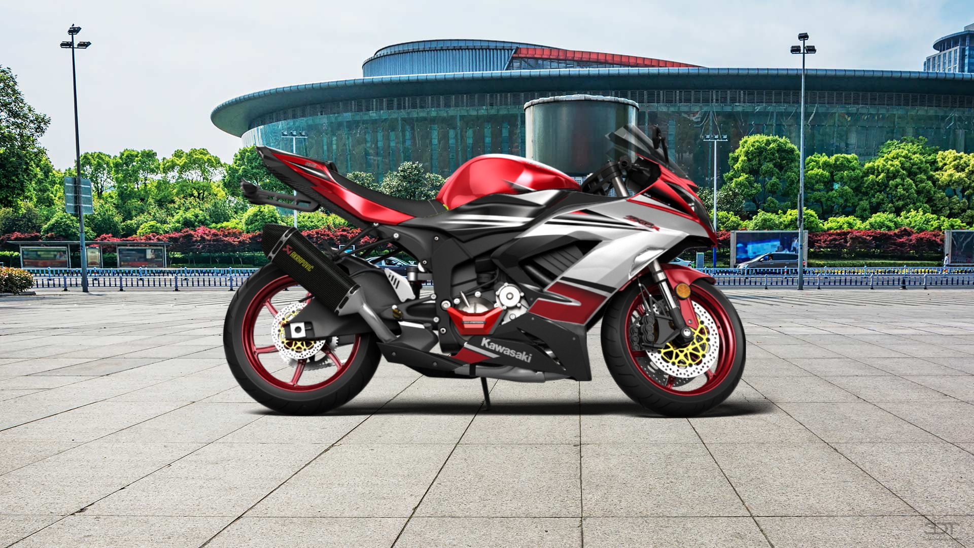 Kawasaki Ninja ZX 6R Sport Bike 2015