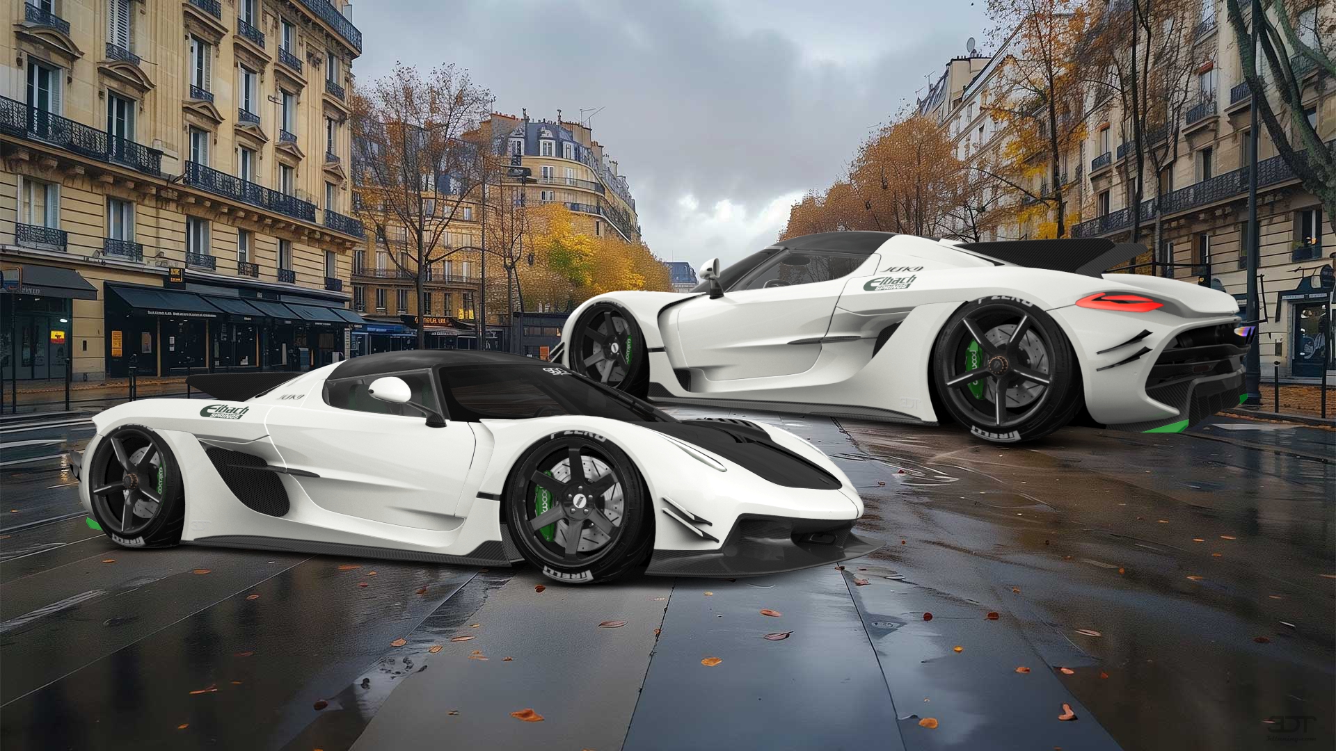 Koenigsegg Jesko 2 door targa top 2020 tuning