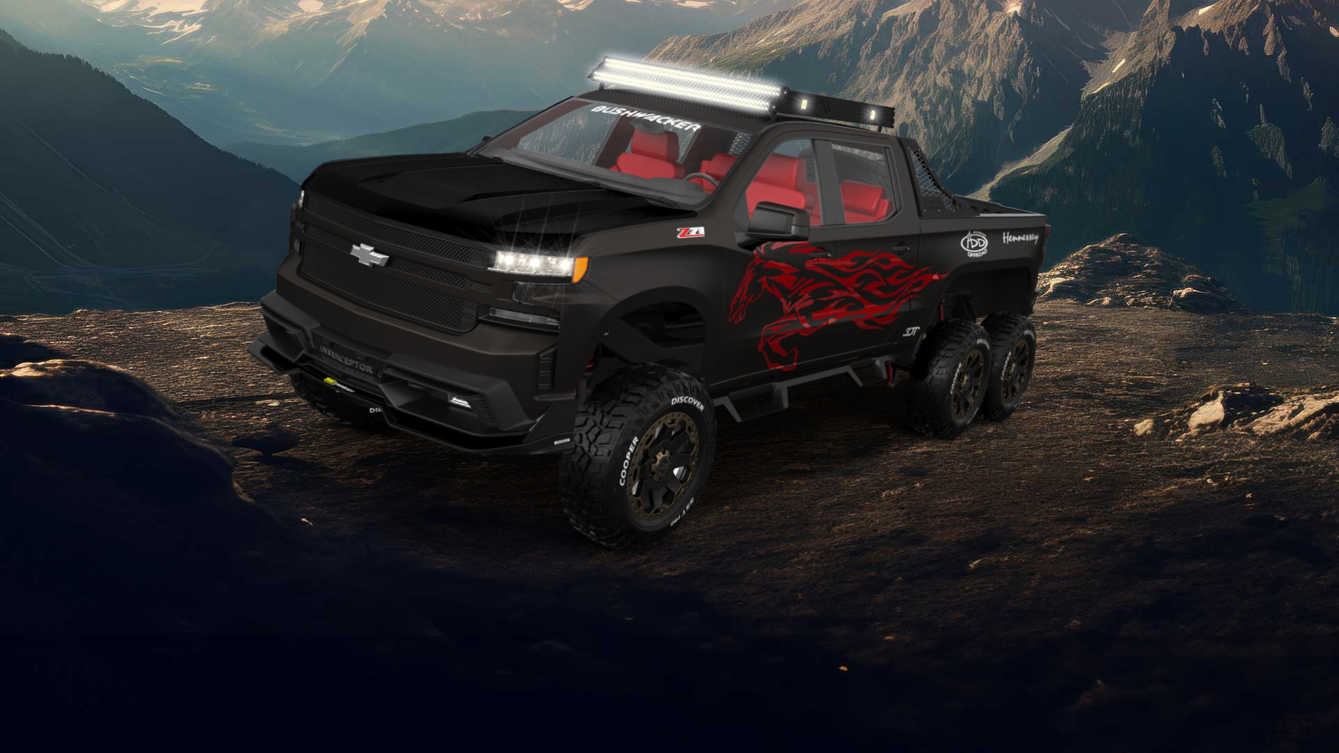 Chevrolet Silverado Hennessey Goliath 6X6 Truck 2020 Images