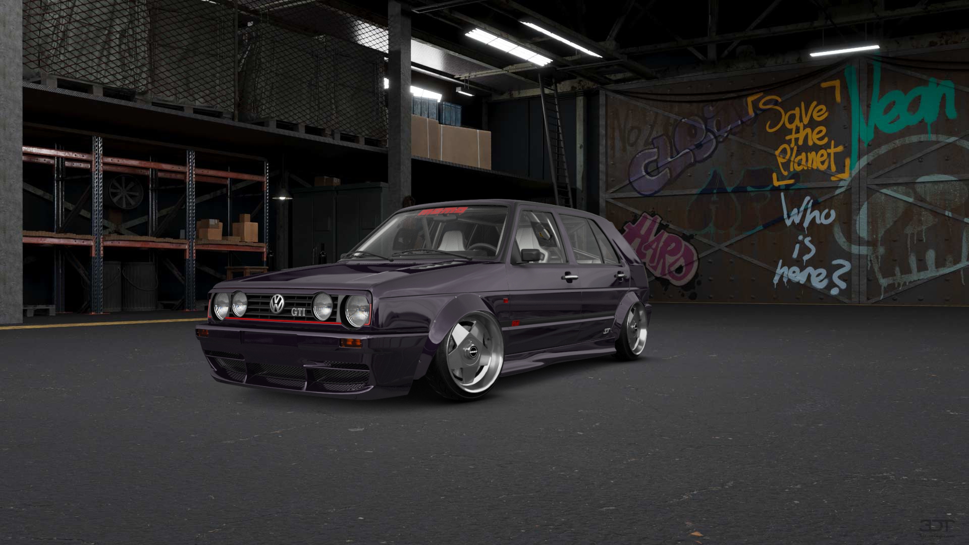 Volkswagen Golf Mk2 5 Door Hatchback 1983 tuning