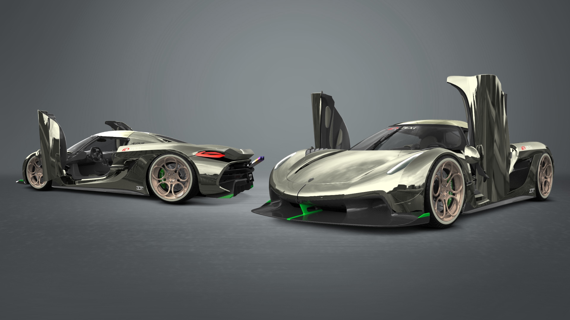 Koenigsegg Jesko 2 door targa top 2020