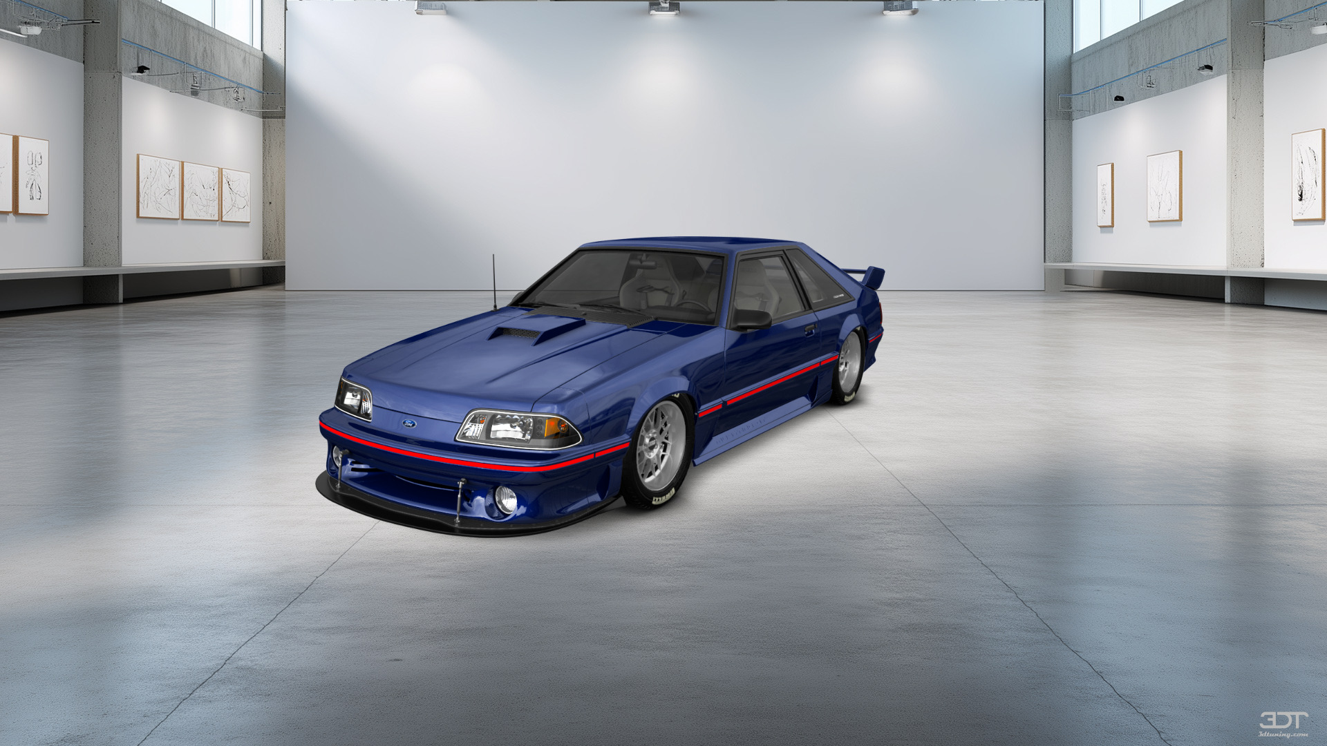Ford Mustang 3 Door Hatchback 1988 tuning