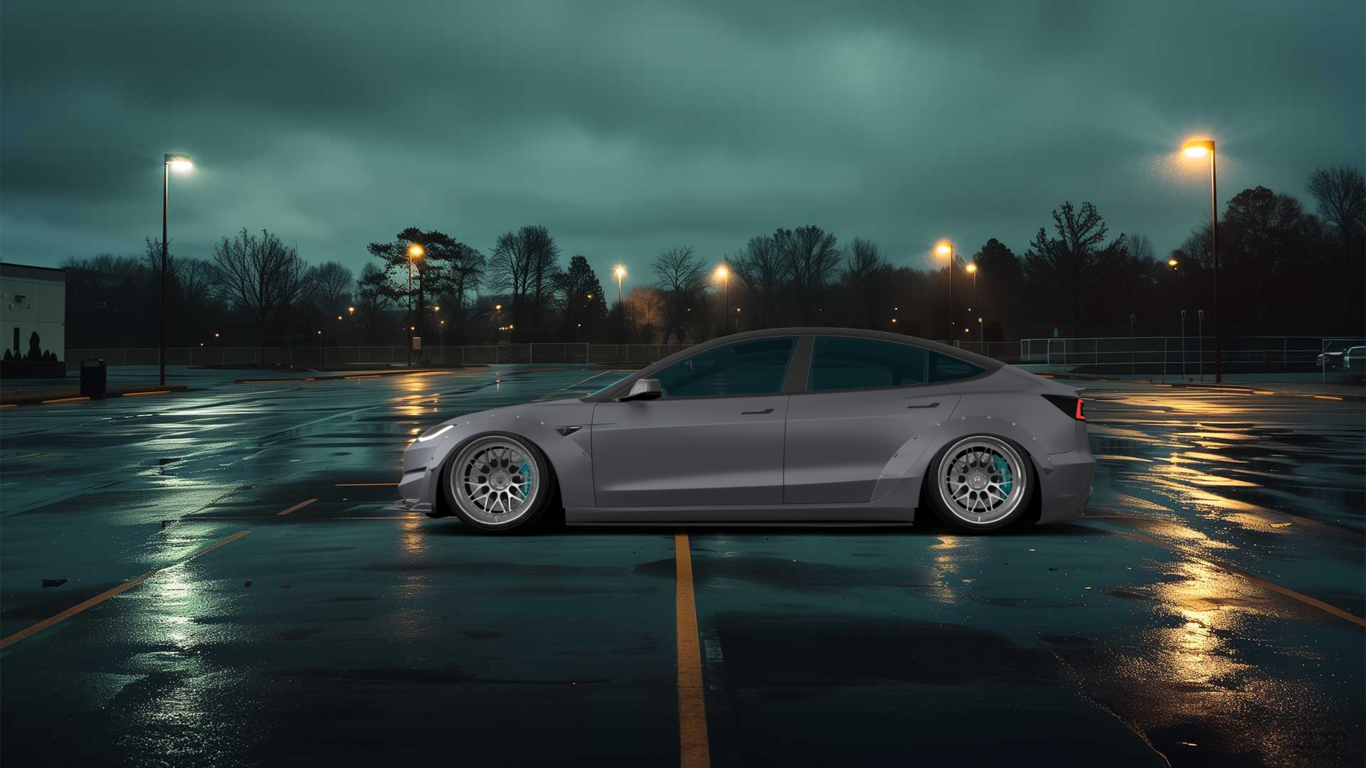 Tesla Model 3 4 Door Saloon 2023 tuning