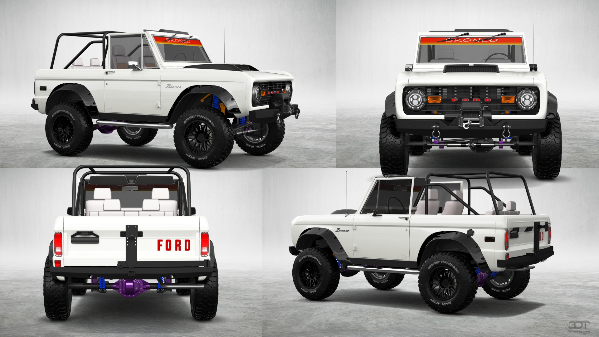 Ford Bronco 3 Door SUV 1965
