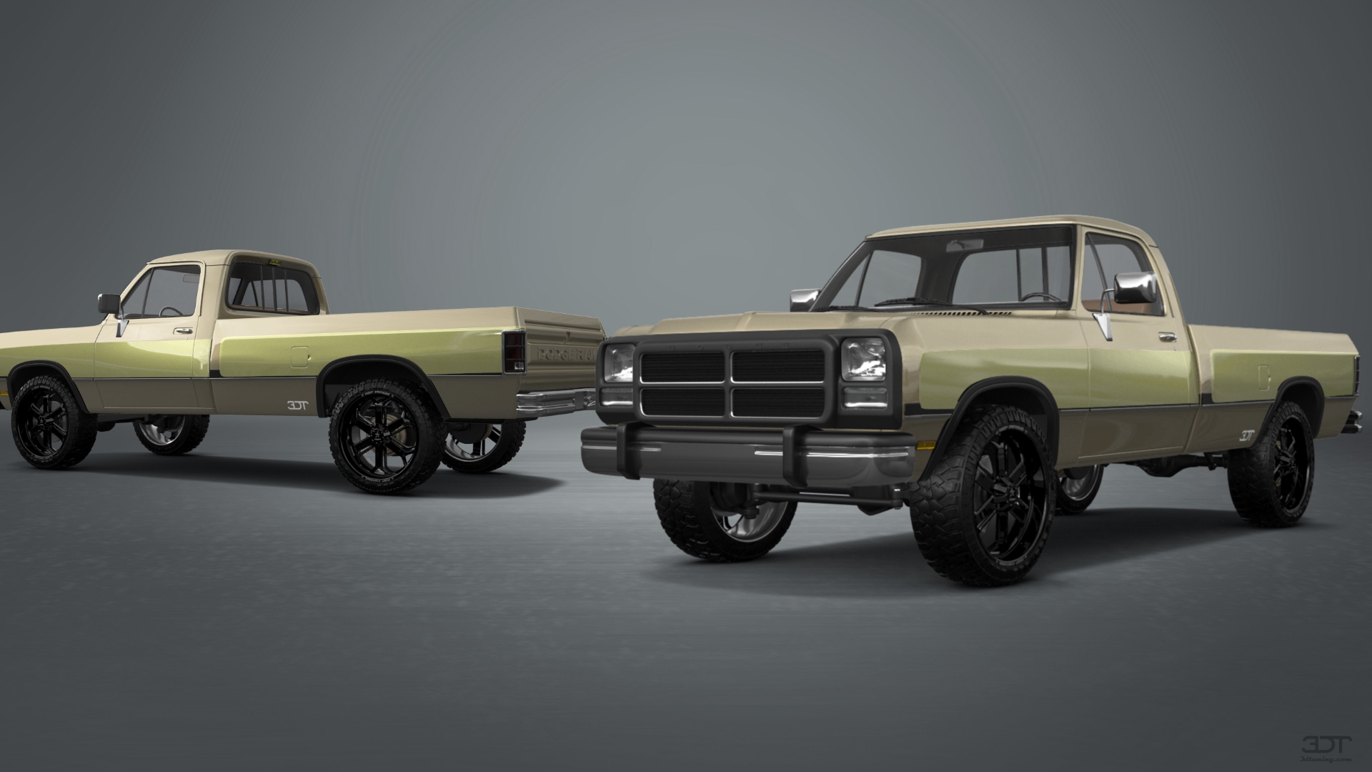 Dodge Ram 2 Door pickup truck 1991 tuning