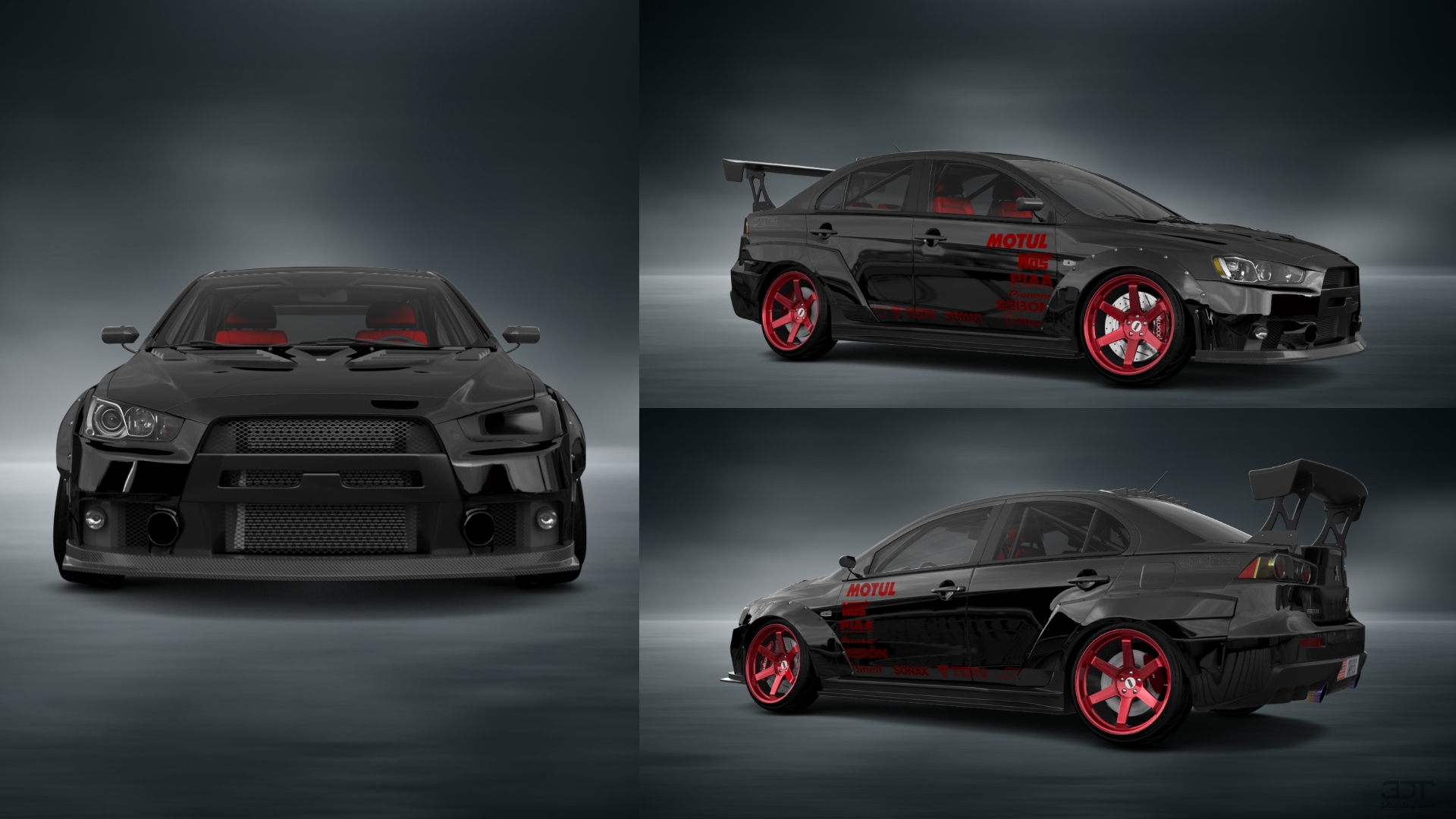 Mitsubishi Lancer Evolution X Sedan 2008
