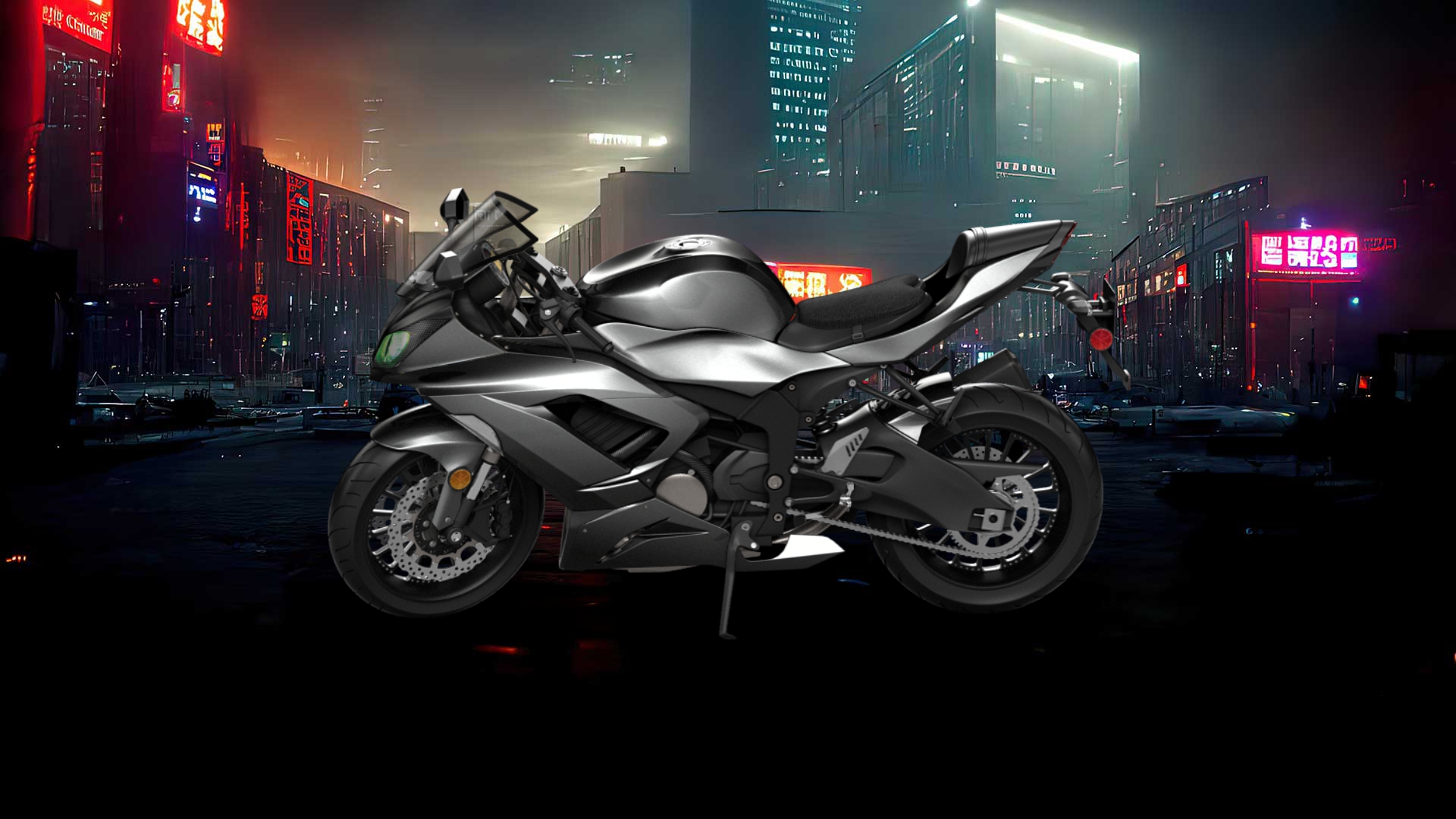 Kawasaki Ninja ZX 6R Sport Bike 2015