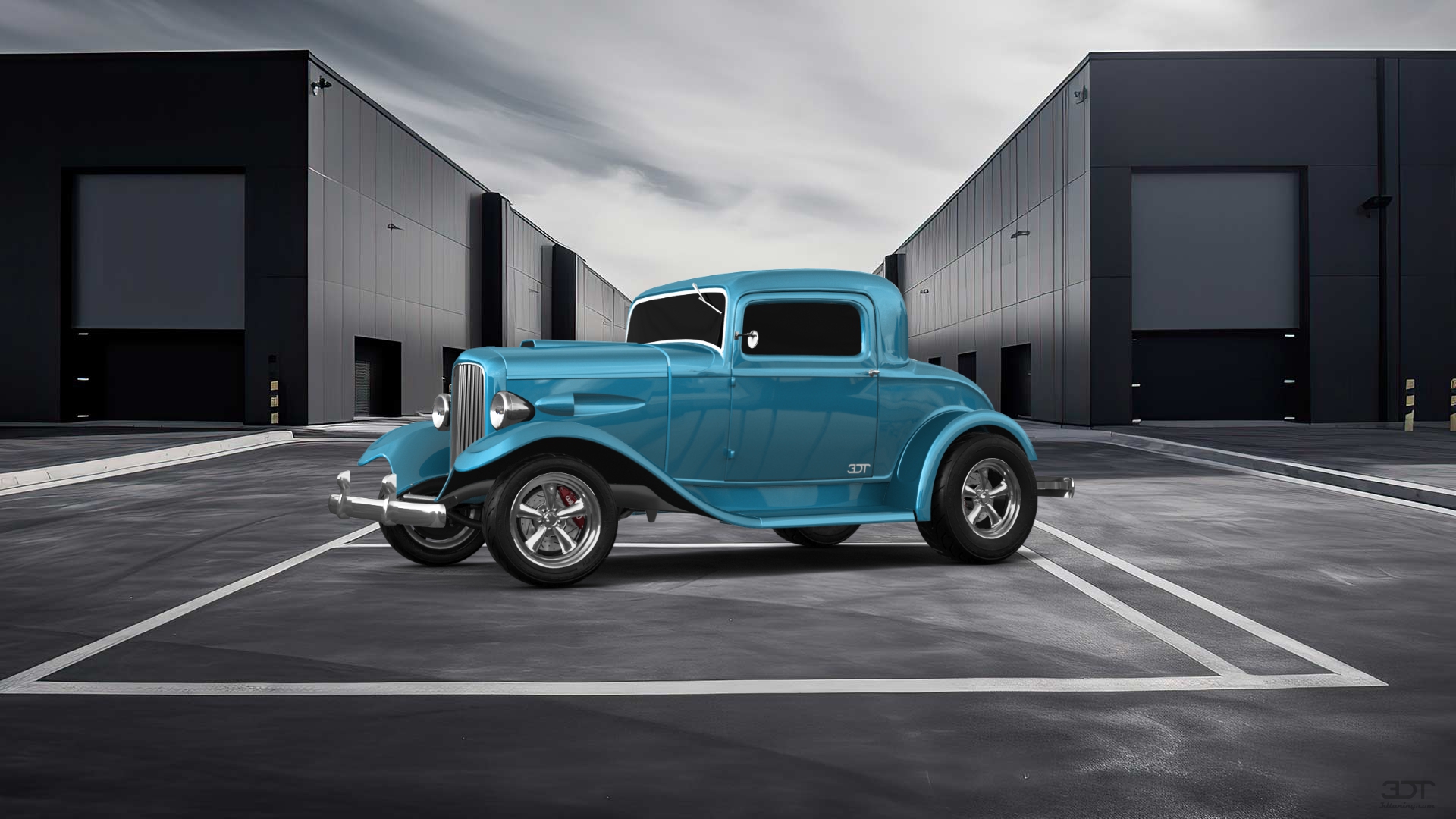Ford Model B Deluxe 2 Door Coupe 1932