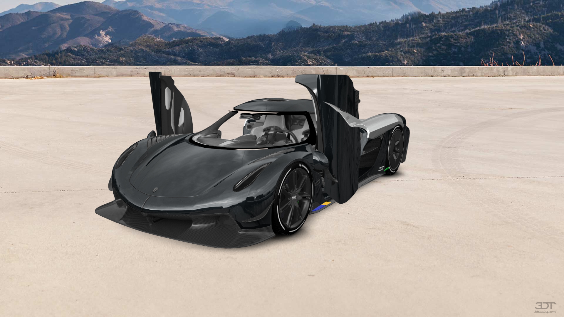 Koenigsegg Jesko 2 door targa top 2020