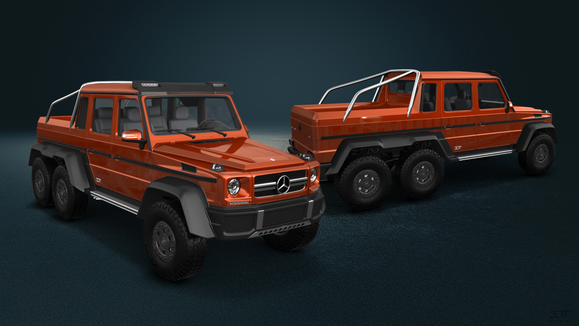 Mercedes G 63 AMG 6x6 4 Door pickup truck 2013