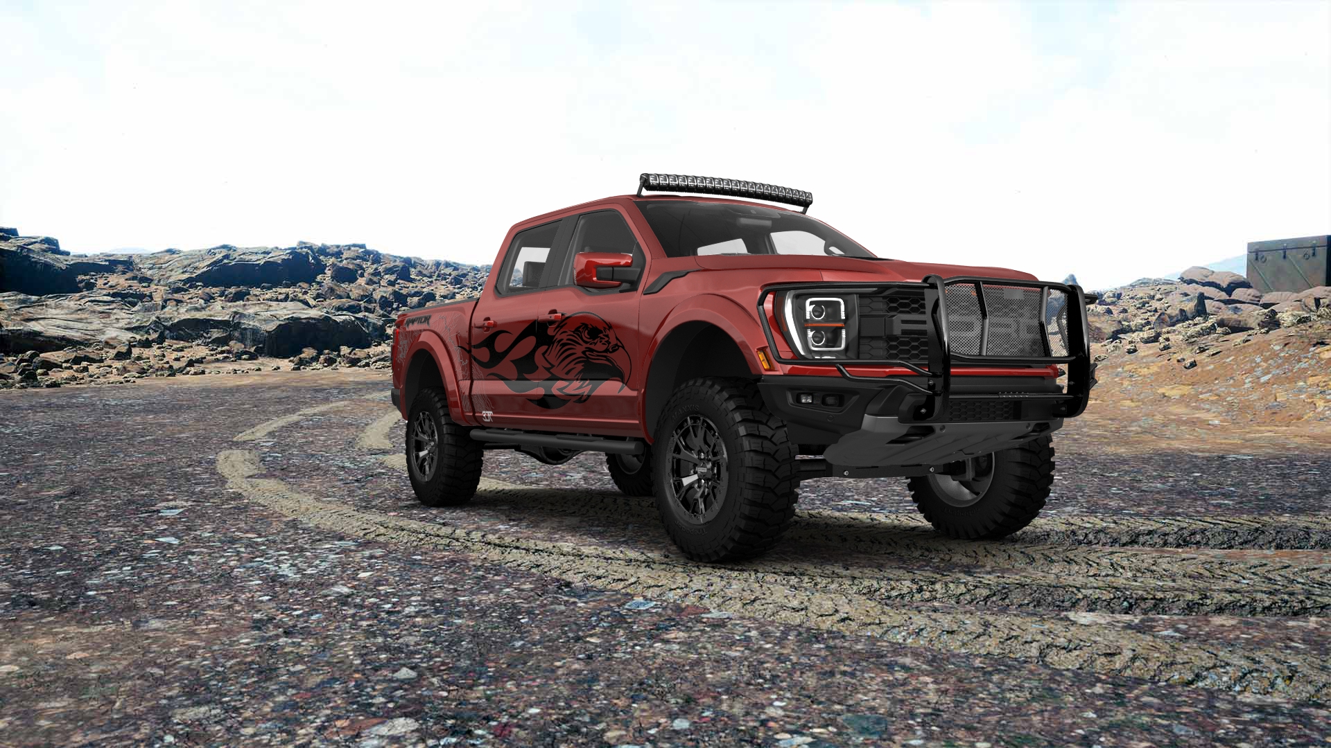 Ford F-150 Raptor 4 Door pickup truck 2021