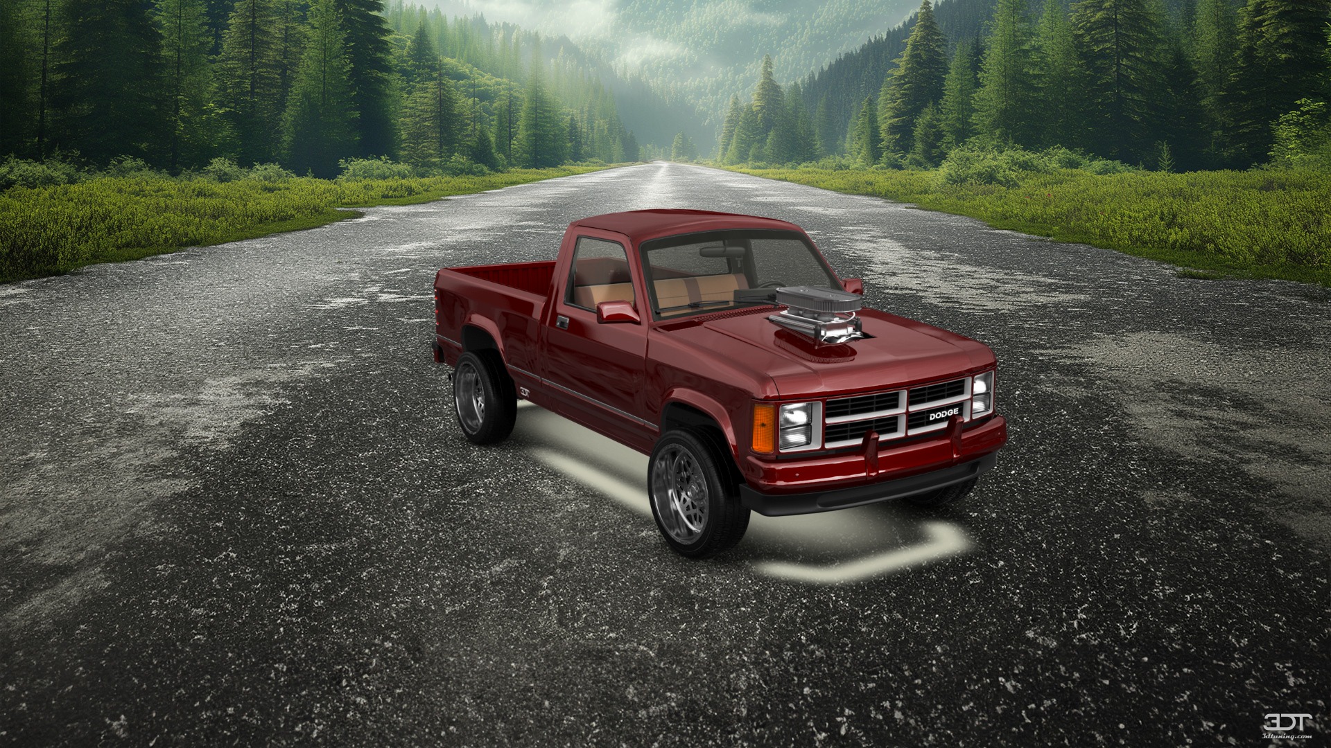 Dodge Dakota Regular Cab 2 Door pickup truck 1987