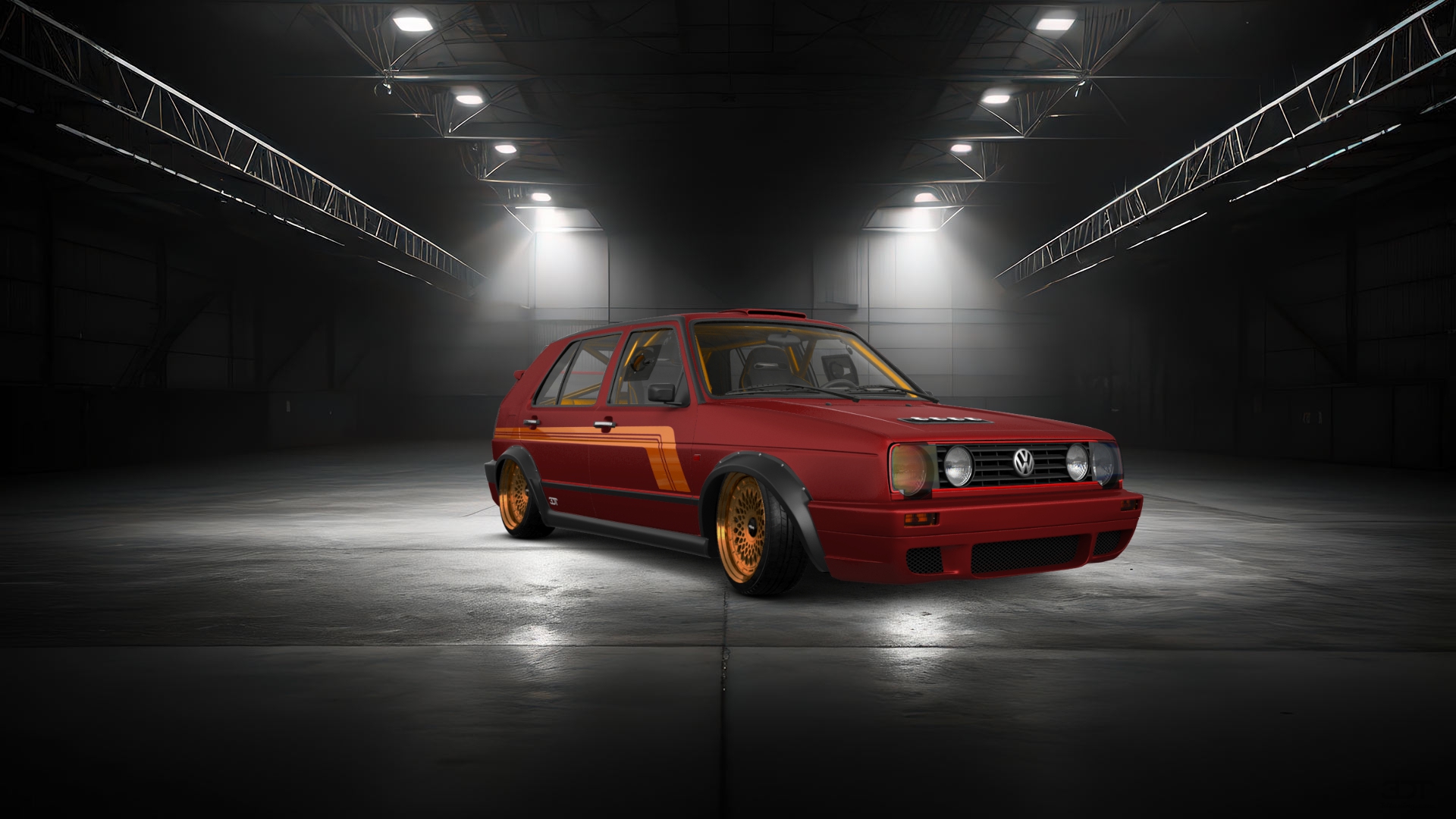 Volkswagen Golf Mk2 5 Door Hatchback 1983 tuning