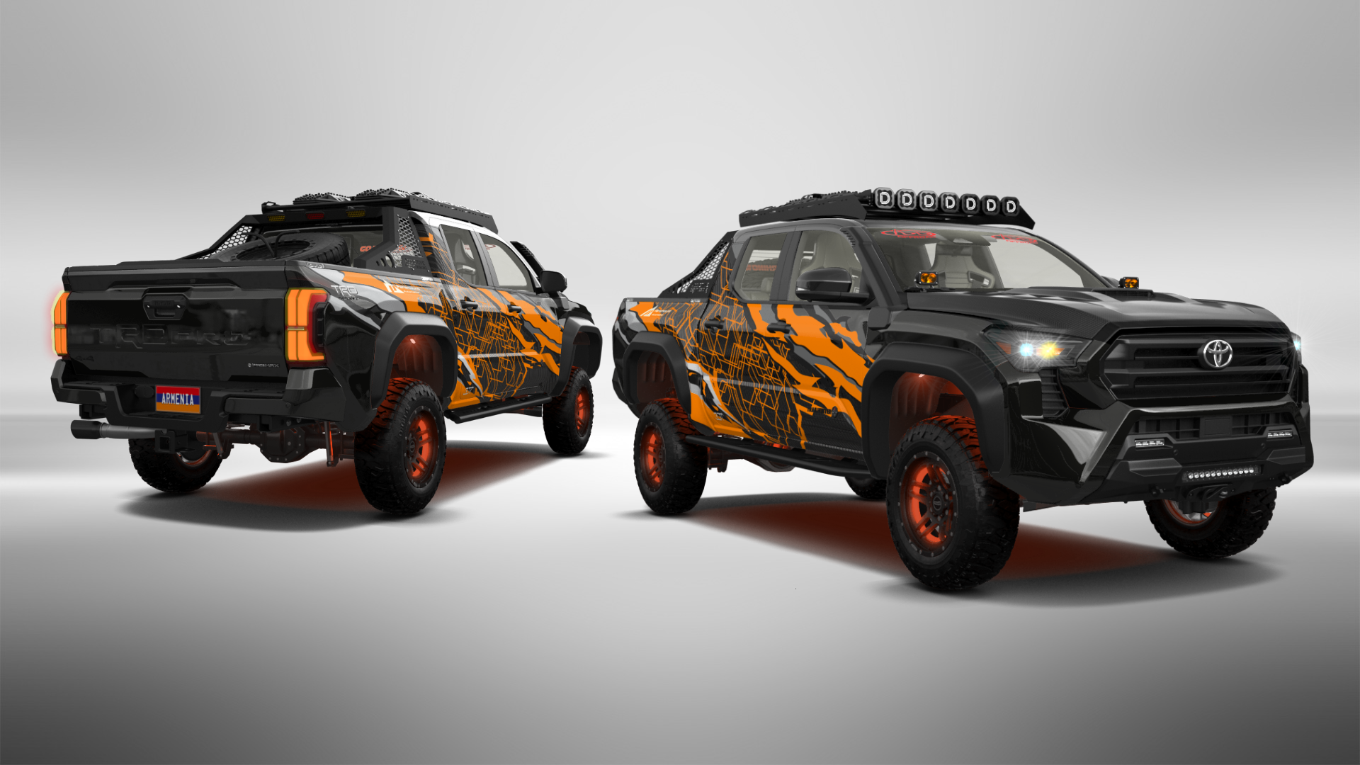 Toyota Tacoma Crew Cab 4 Door pickup truck 2024 Images