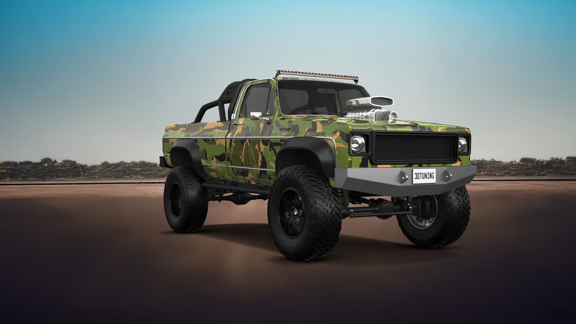 Chevrolet Silverado C-10 2 Door pickup truck 1973 tuning