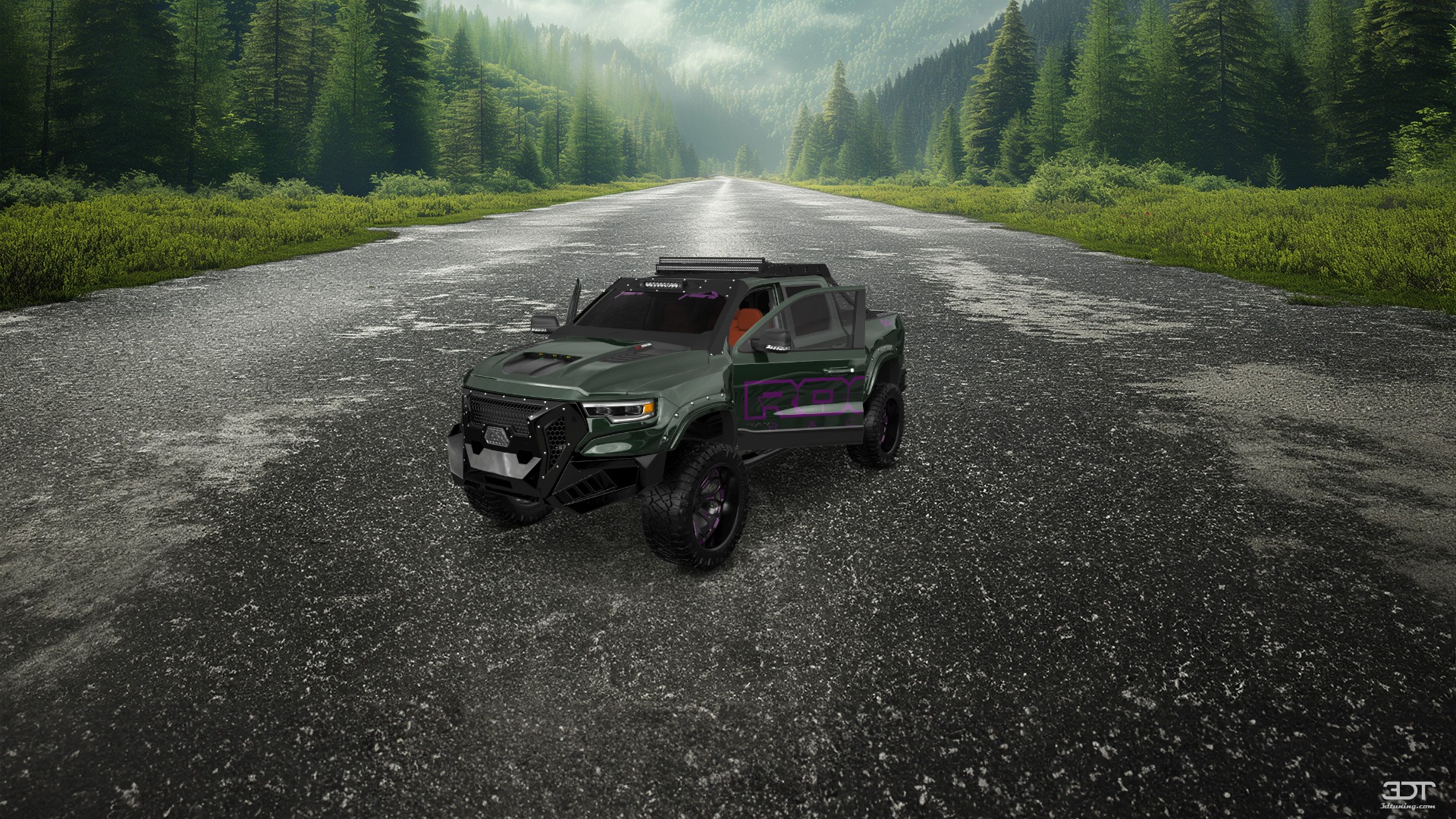 Dodge Ram 1500 TRX 4 Door pickup truck 2021 Images