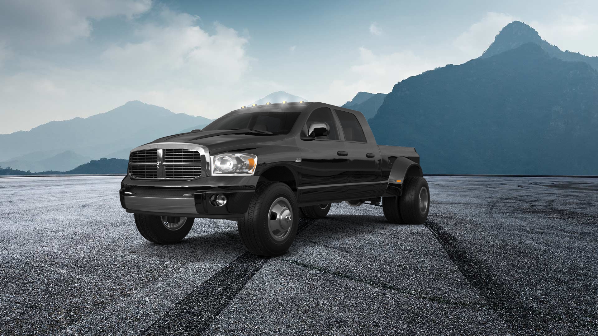 Dodge Ram 3500 Dually 4 Door pickup truck 2007 tuning