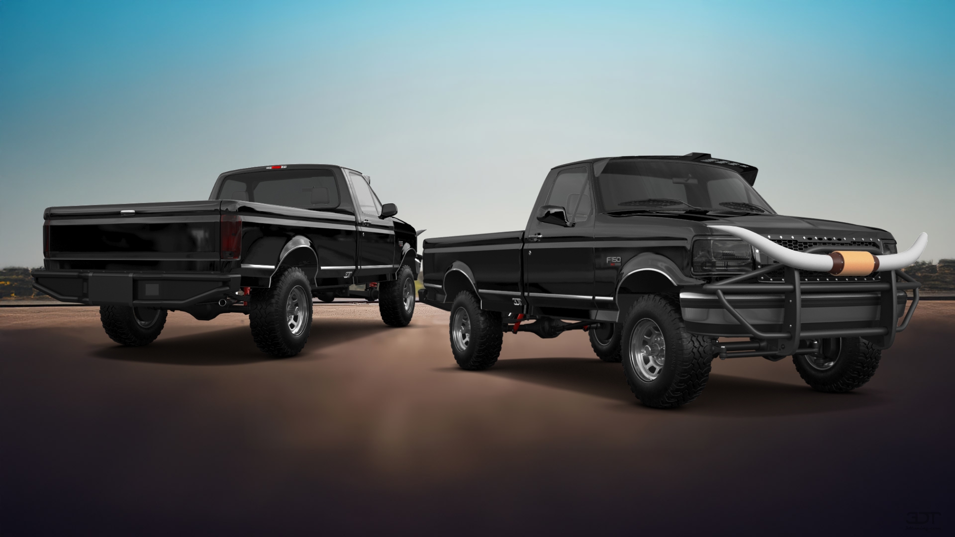 Ford F-150 Regular Cab 2 Door pickup truck 1992 tuning