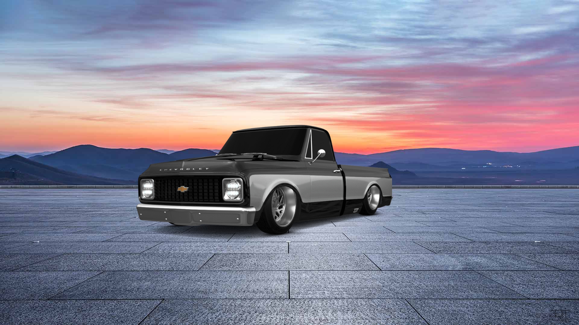 Chevrolet C-10 Cheyenne 2 Door pickup truck 1972