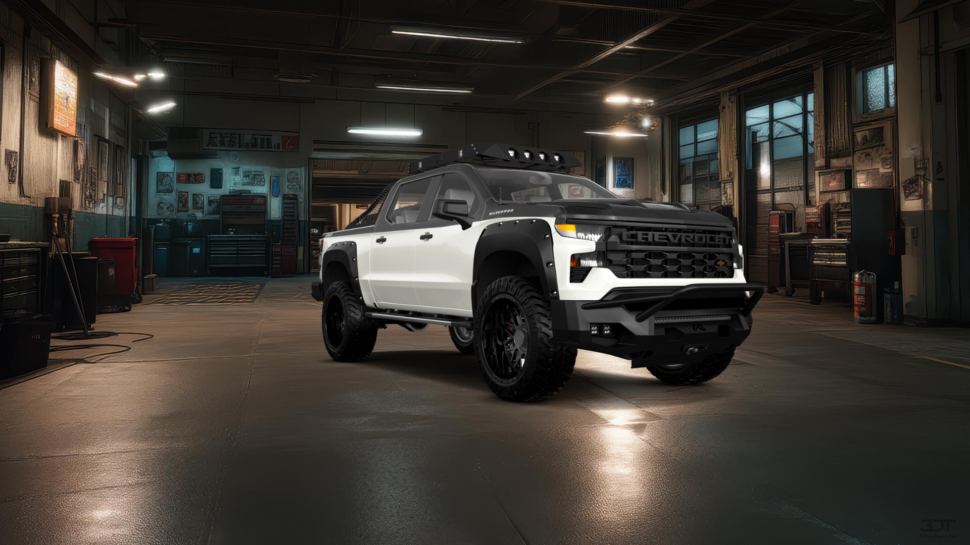 Chevrolet Silverado 1500 Crew Cab 5.8 ft box 4 Door pickup truck 2023 tuning