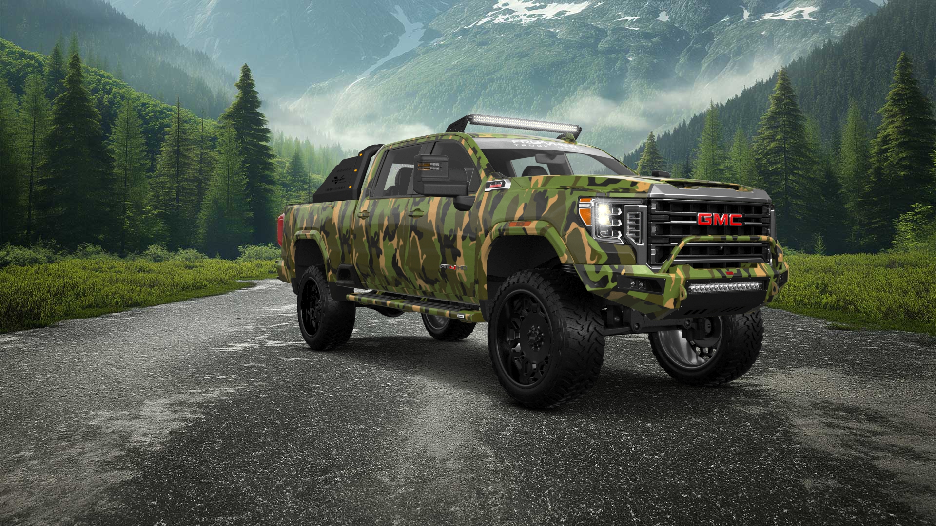 GMC Sierra 2500 HD 4 Door pickup truck 2020