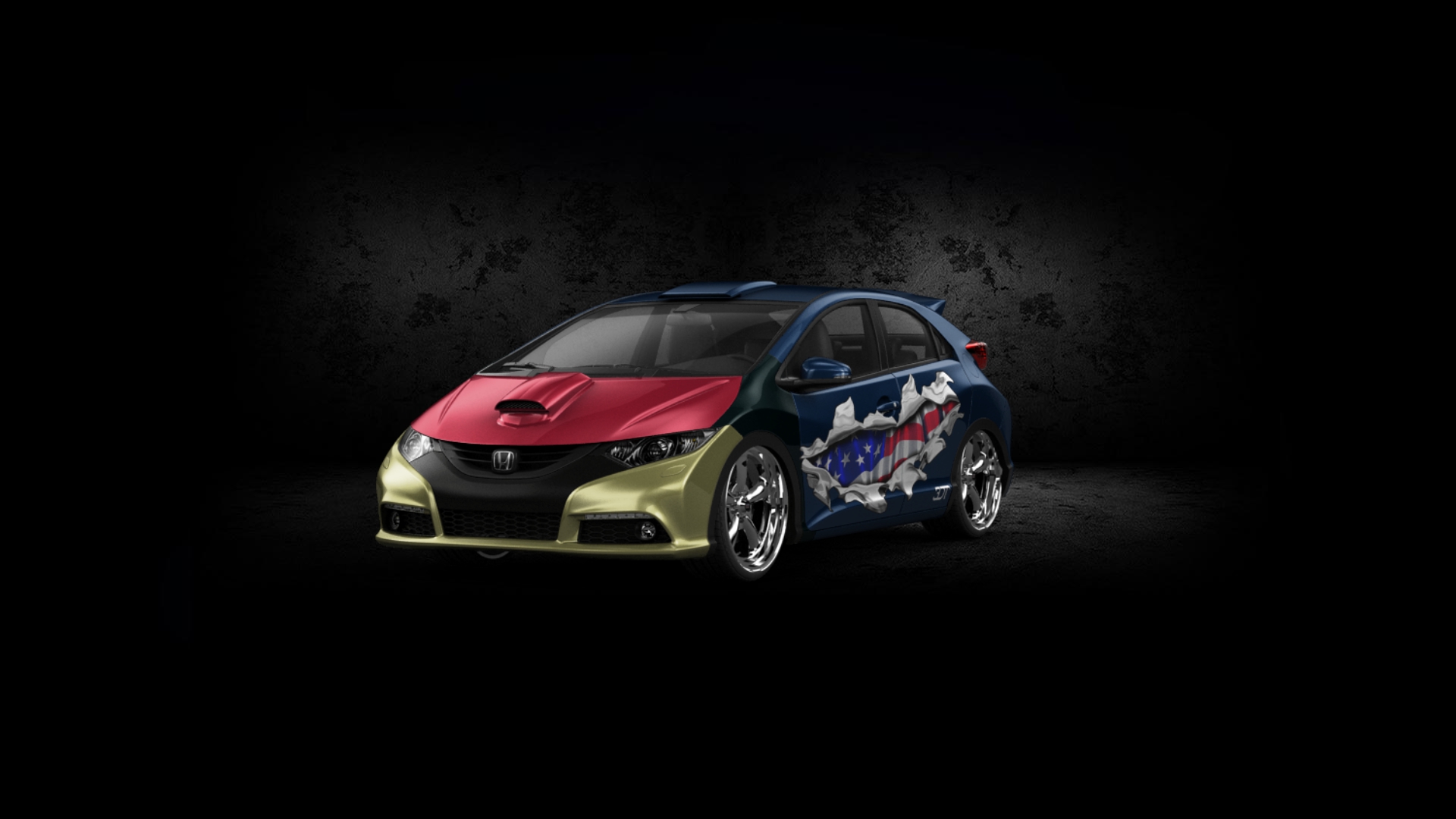 Honda Civic 5 Door Hatchback 2012 tuning