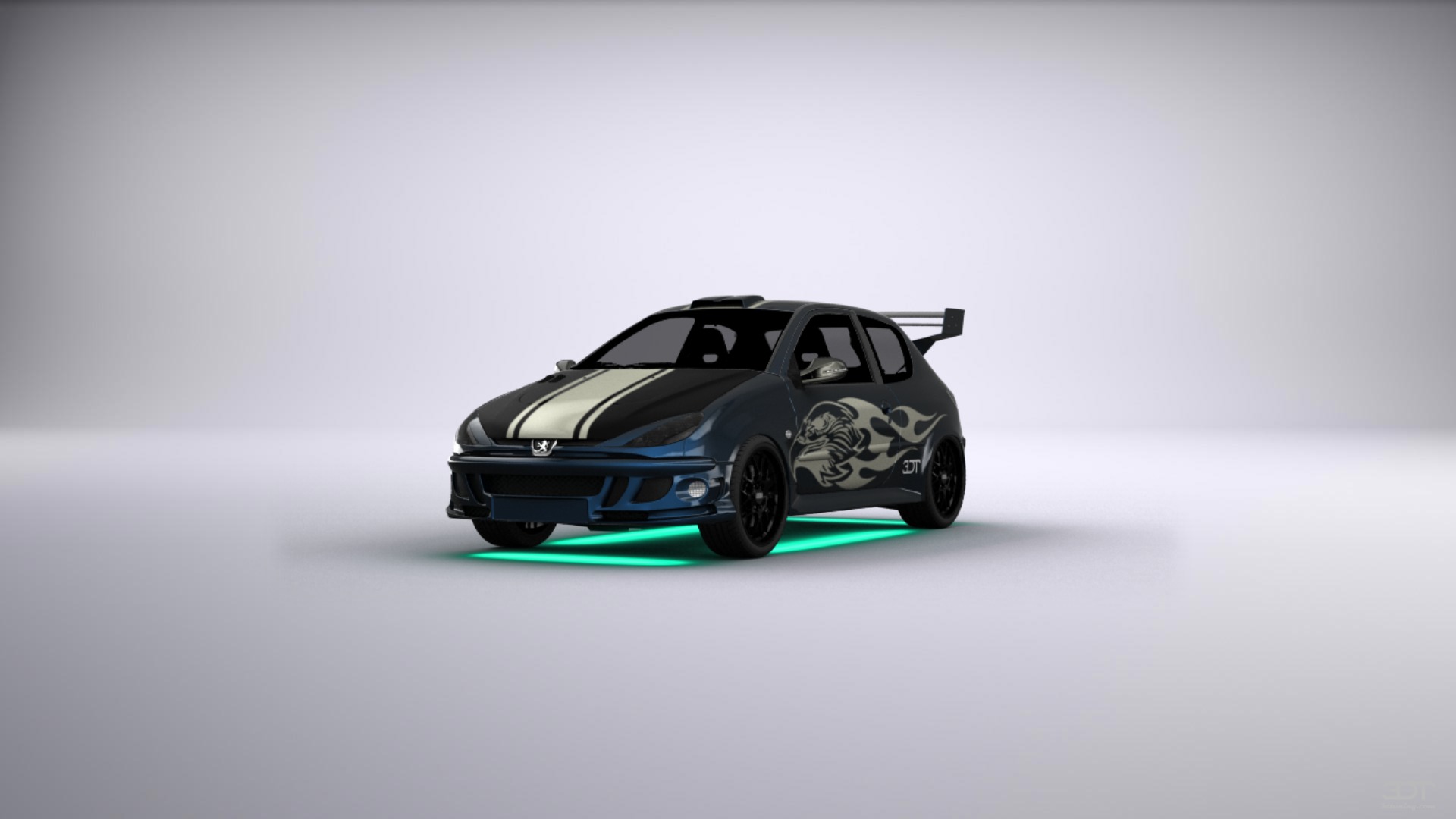 Peugeot 206 3 Door Hatchback 1998 tuning