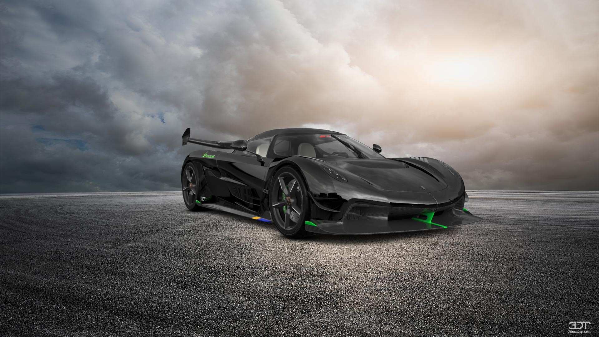 Koenigsegg Jesko 2 door targa top 2020
