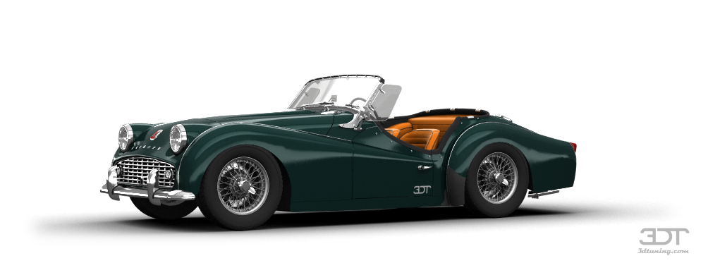 Tuning Triumph TR3B Coupe 1962
