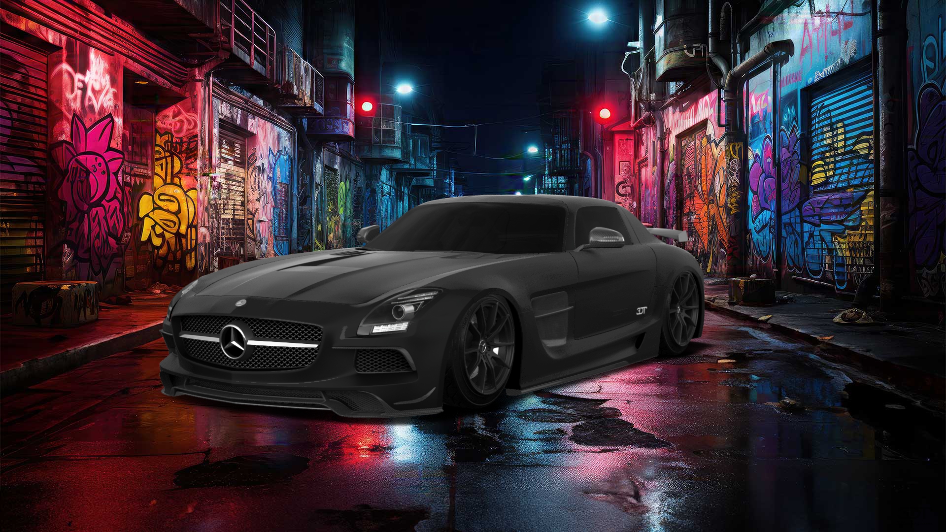 Mercedes SLS 2 Door Coupe 2011 tuning