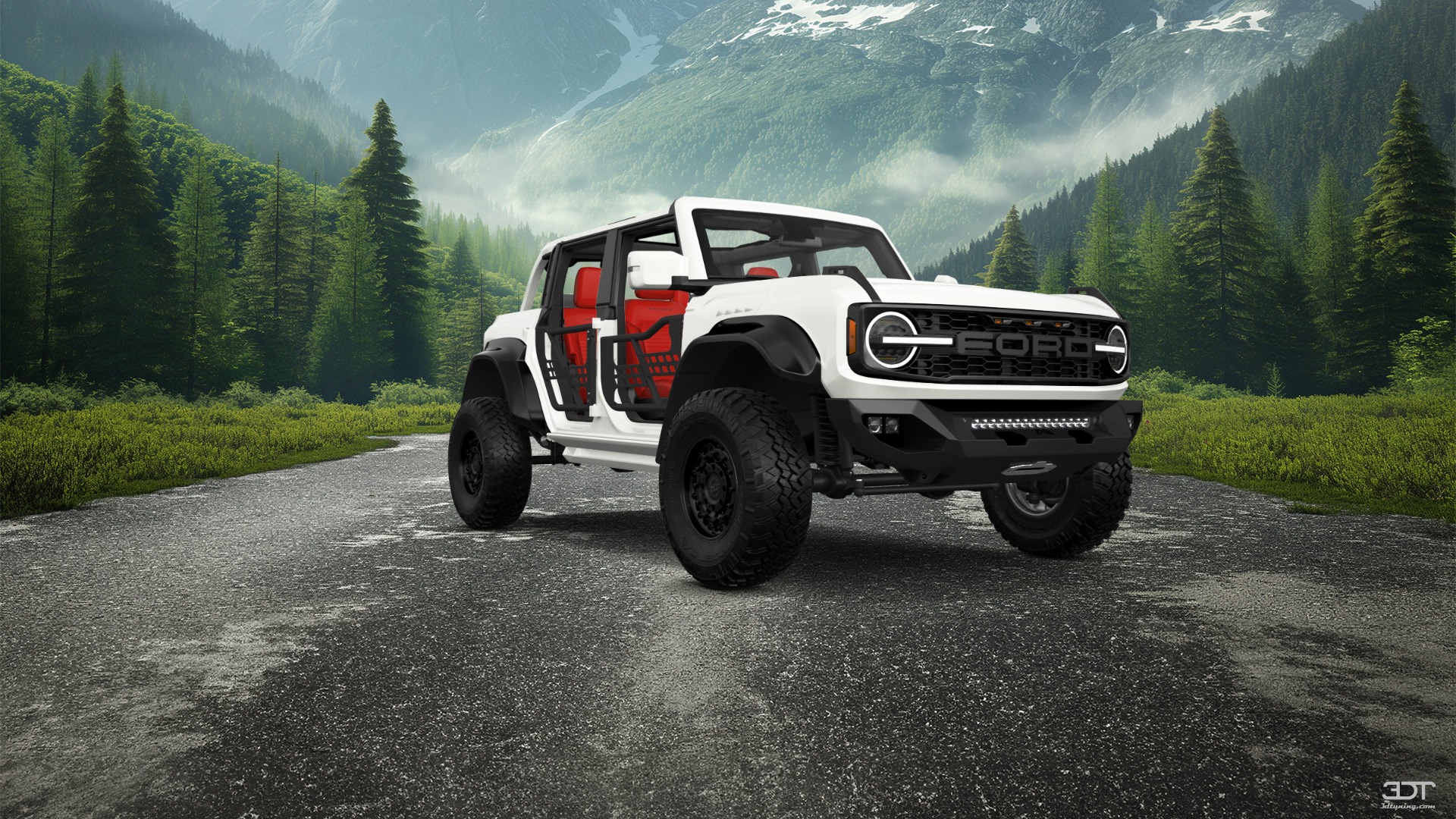 Ford Bronco Raptor 4 Door pickup truck 2022