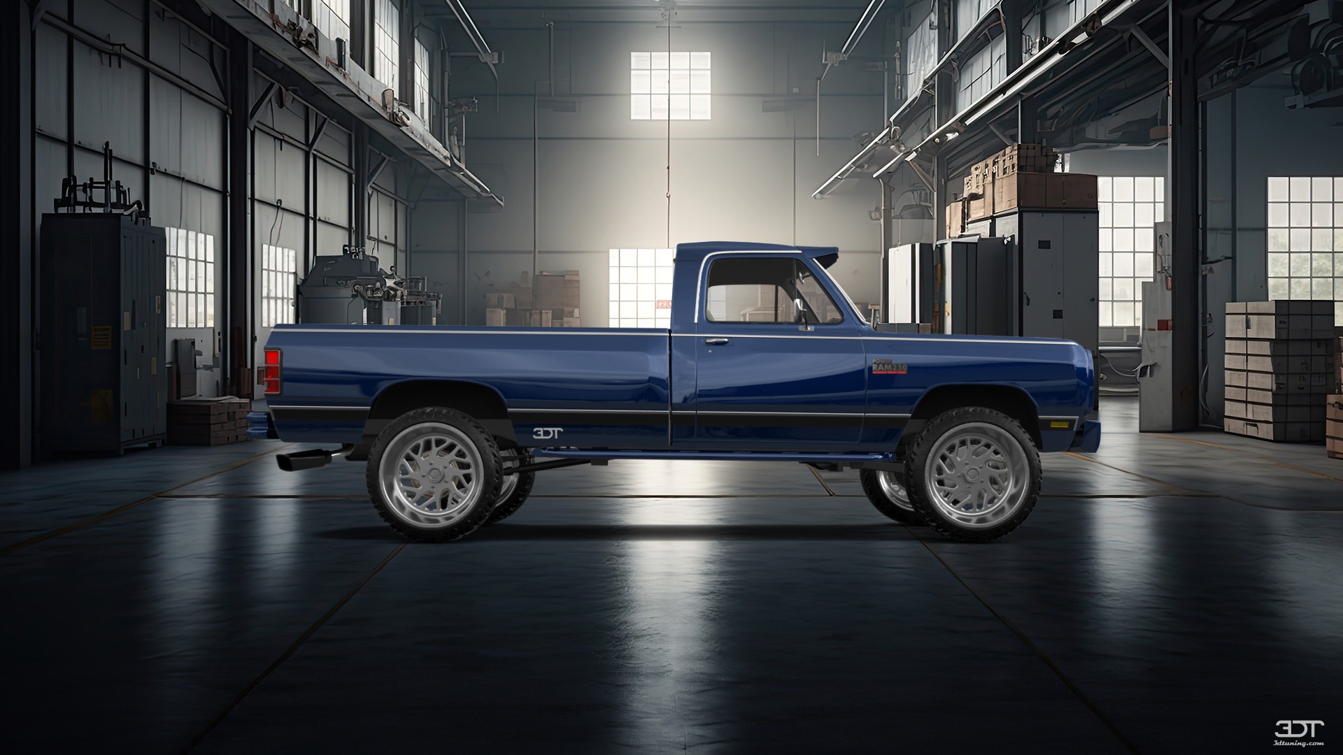 Tuning Dodge Ram 250 Regular Cab 2 Door pickup truck 1983