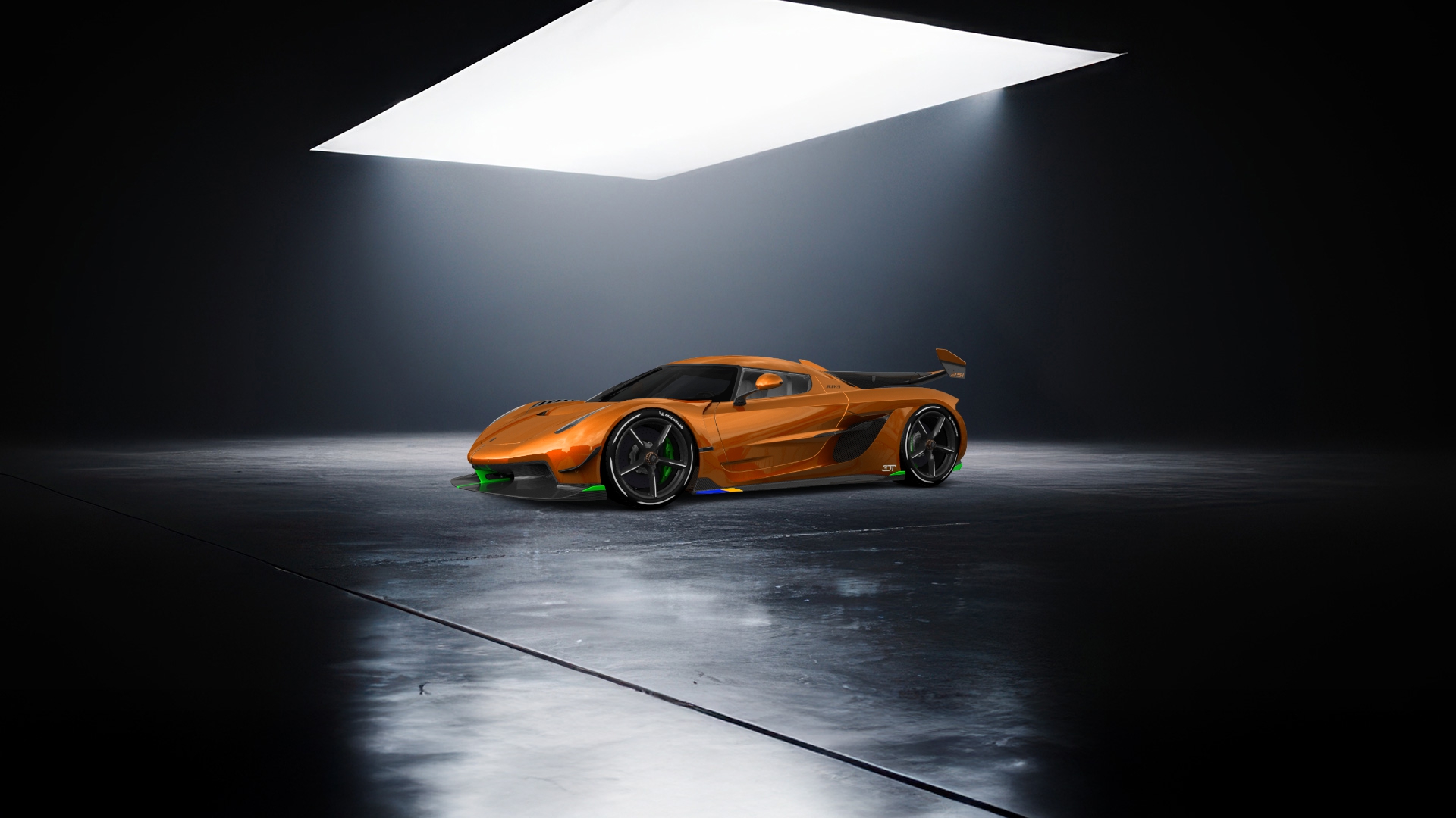 Koenigsegg Jesko 2 door targa top 2020 tuning