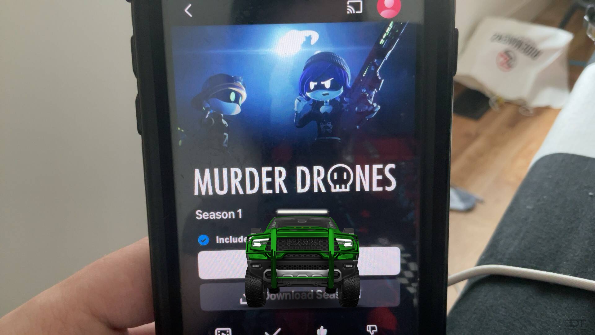 Dodge Ram 1500 TRX 4 Door pickup truck 2021