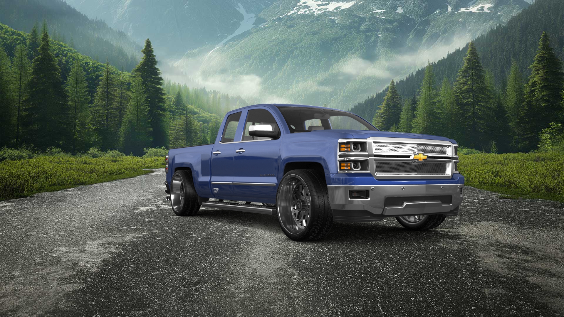 Chevrolet Silverado 1500 6.5 ft box 4 Door pickup truck 2014 tuning